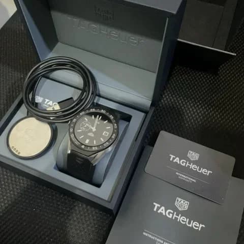 Thumb Carrera Connected Modular 45 Titanium / Ceramic / Brown Calf