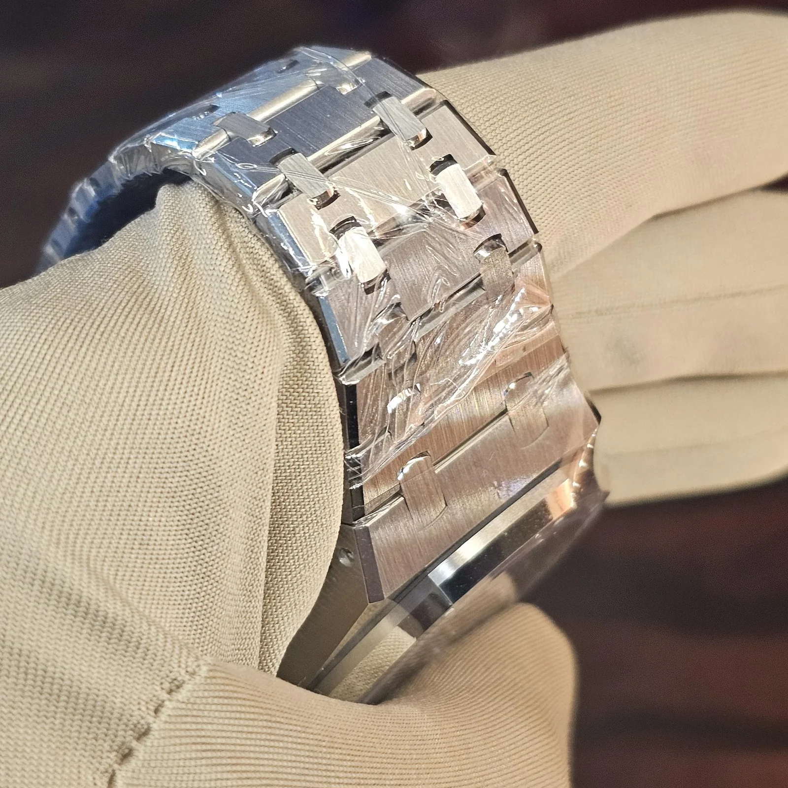 Thumb Royal Oak Selfwinding 41 Stainless Steel / Green