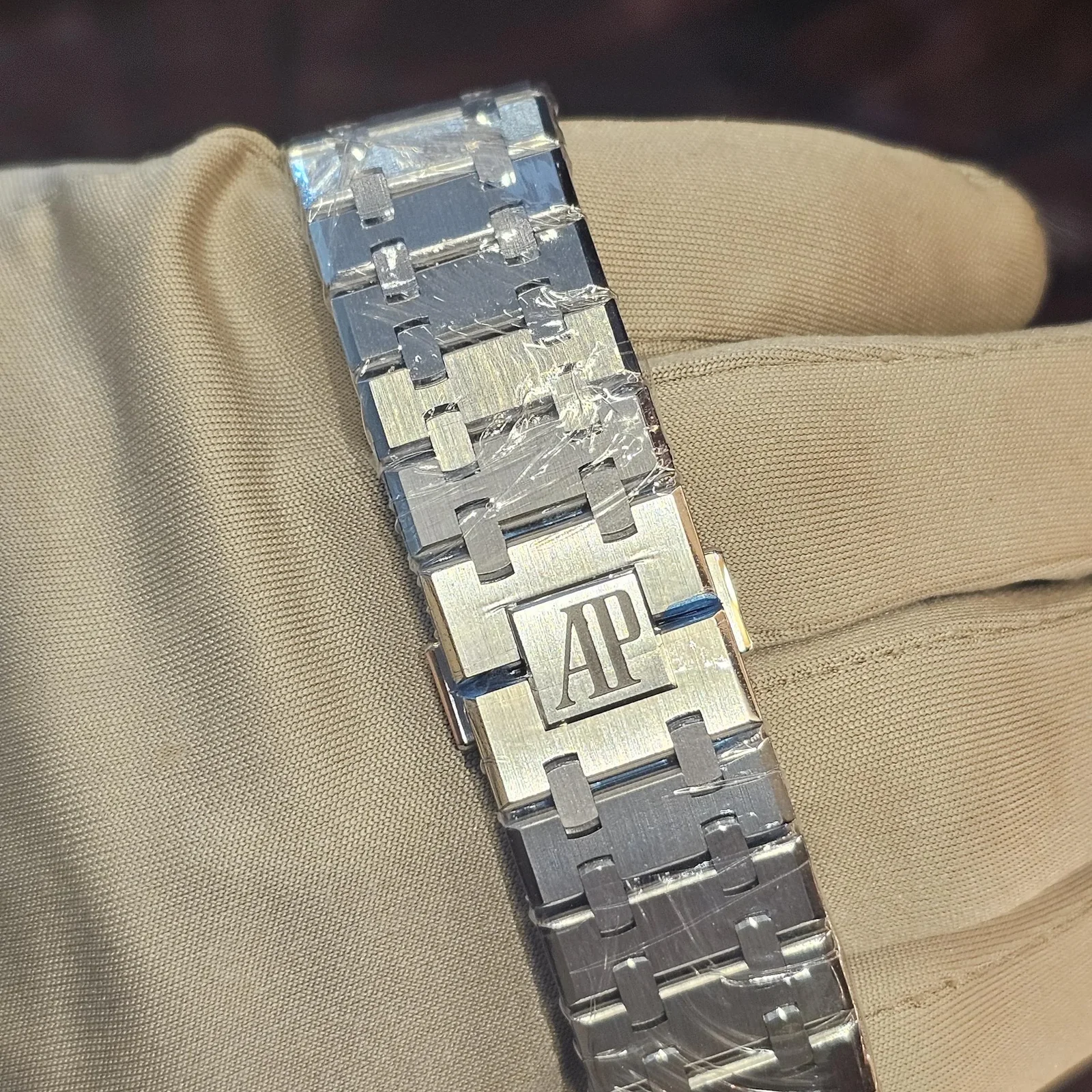 Thumb Royal Oak Selfwinding 41 Stainless Steel / Green