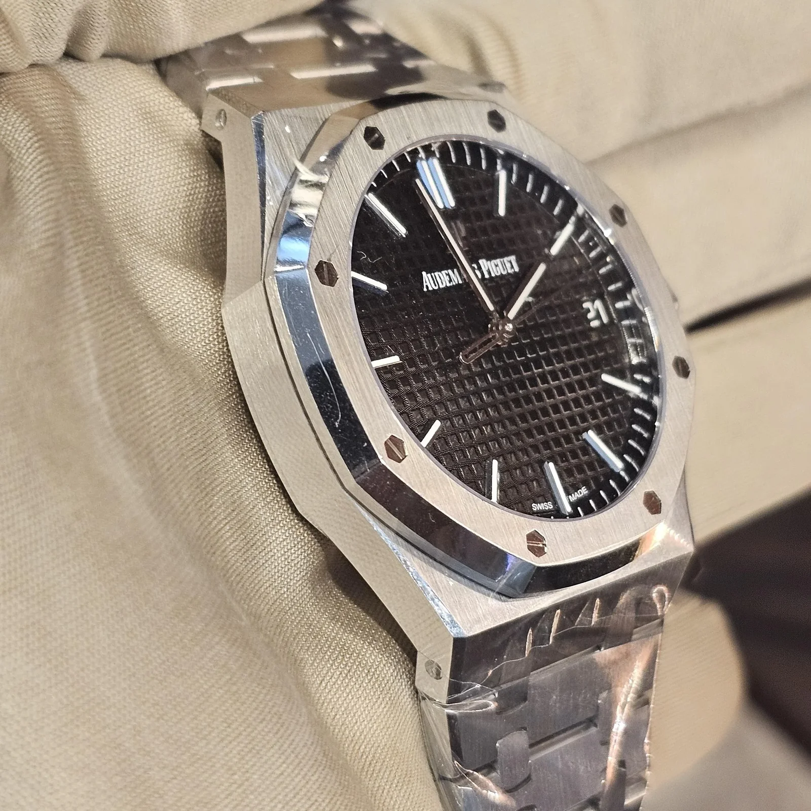 Thumb Royal Oak 15500 Stainless Steel / Black