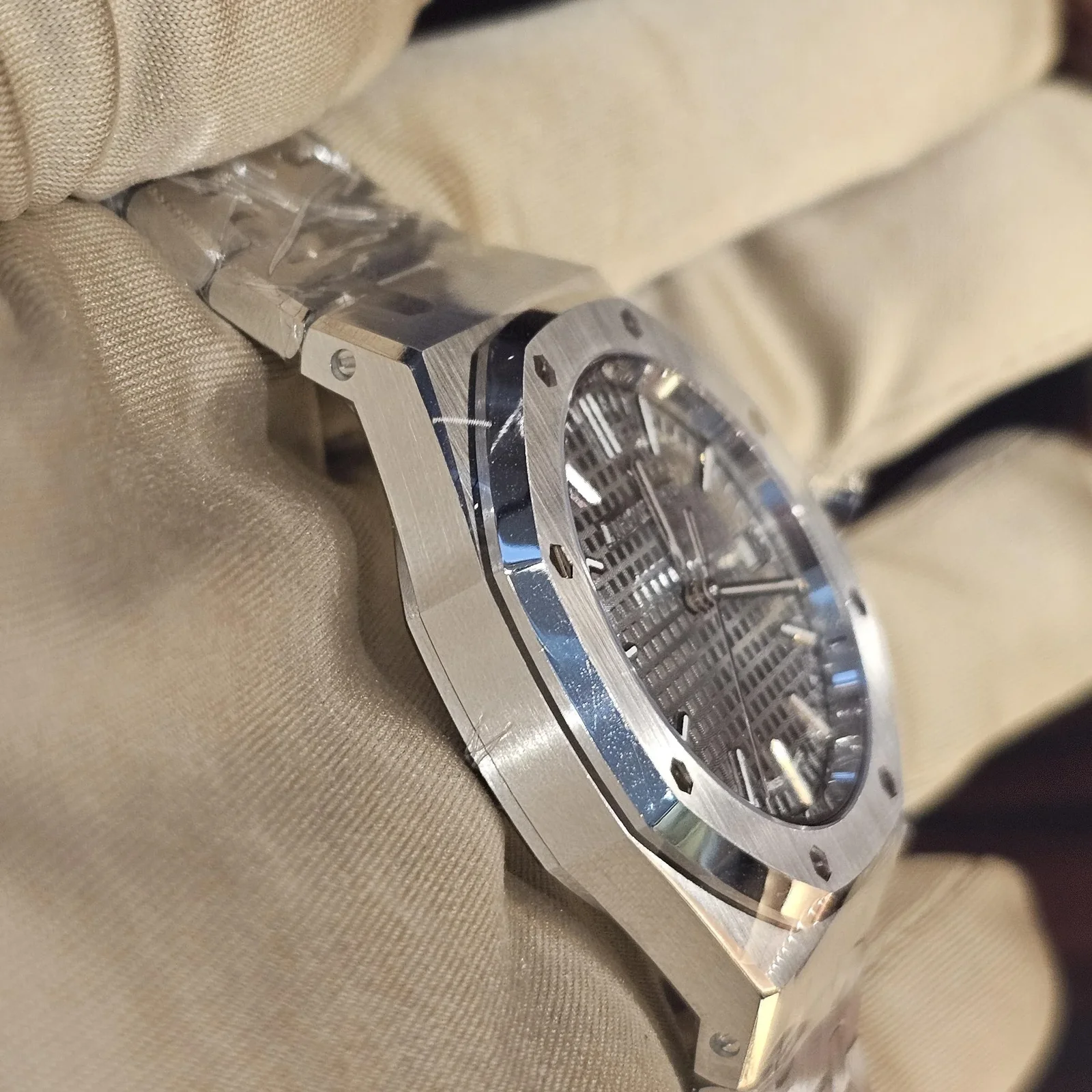 Thumb Royal Oak Selfwinding 37 Stainless Steel / Grey