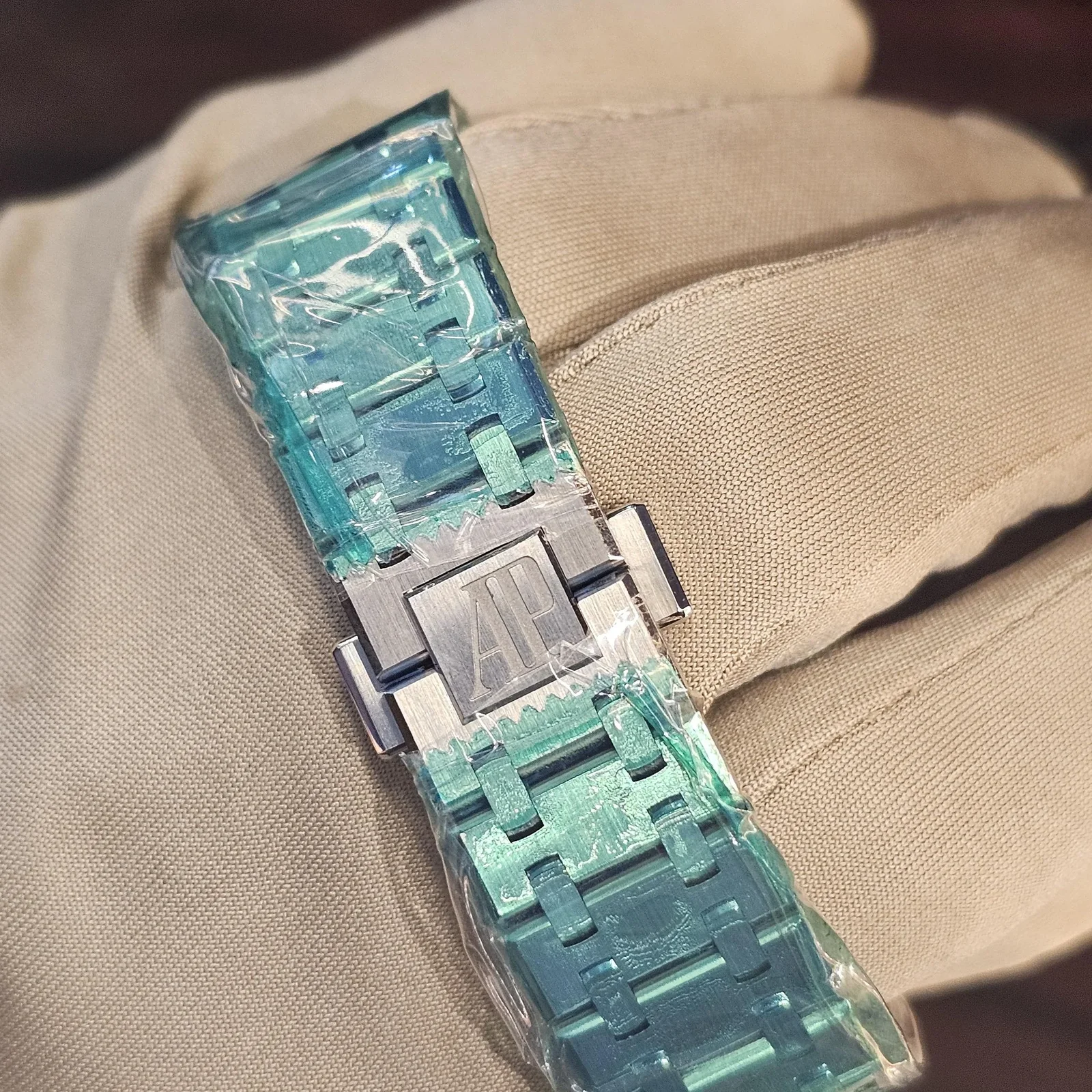 Thumb Royal Oak Selfwinding 37 Stainless Steel / Ice Blue