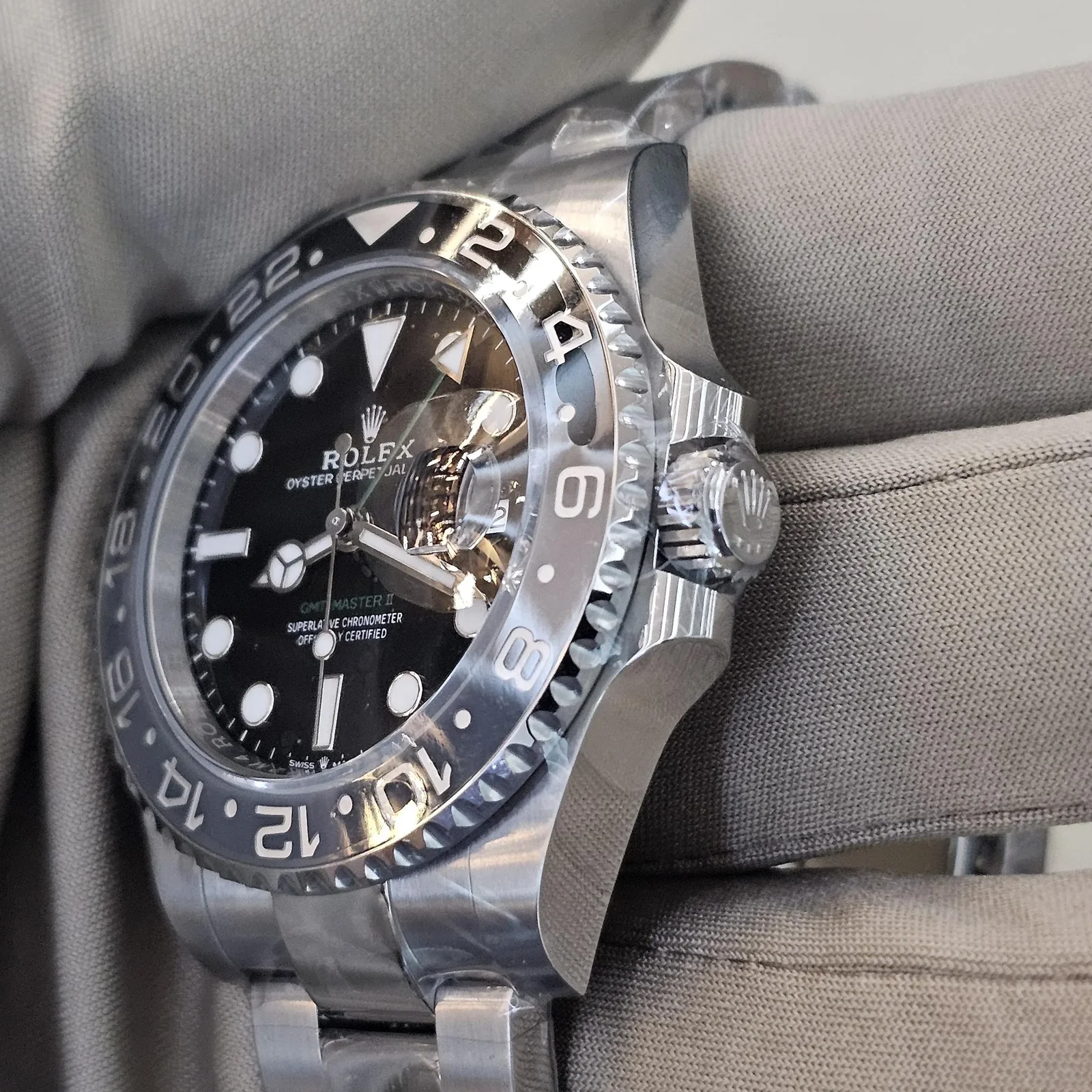 Thumb GMT-Master II Stainless Steel / GRNR / Oyster