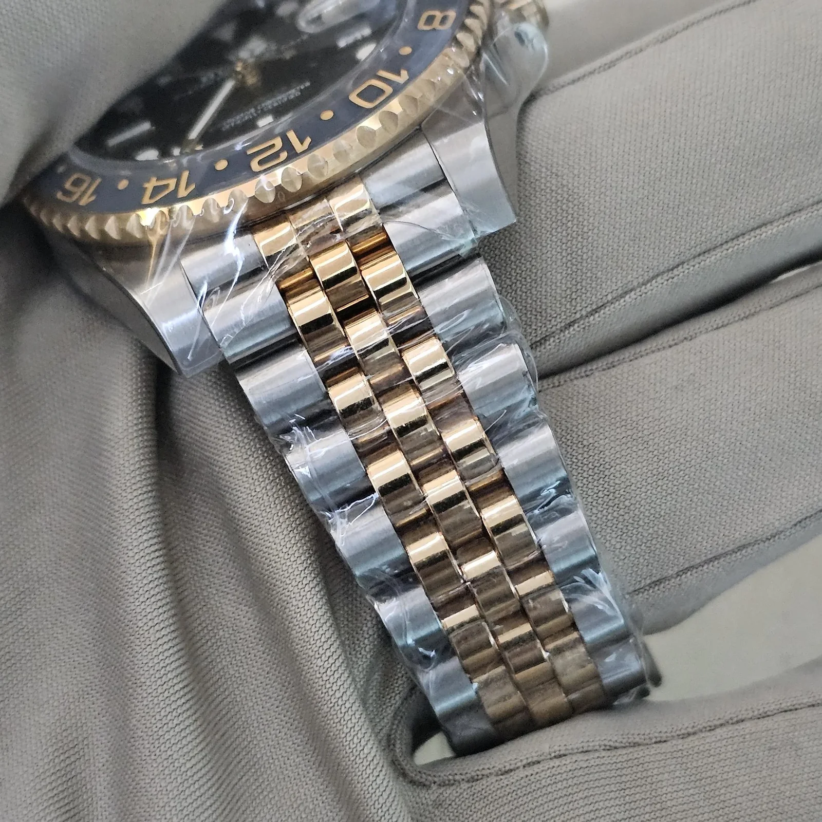 Thumb GMT-Master II Stainless Steel - Yellow Gold / GRNR / Jubilee
