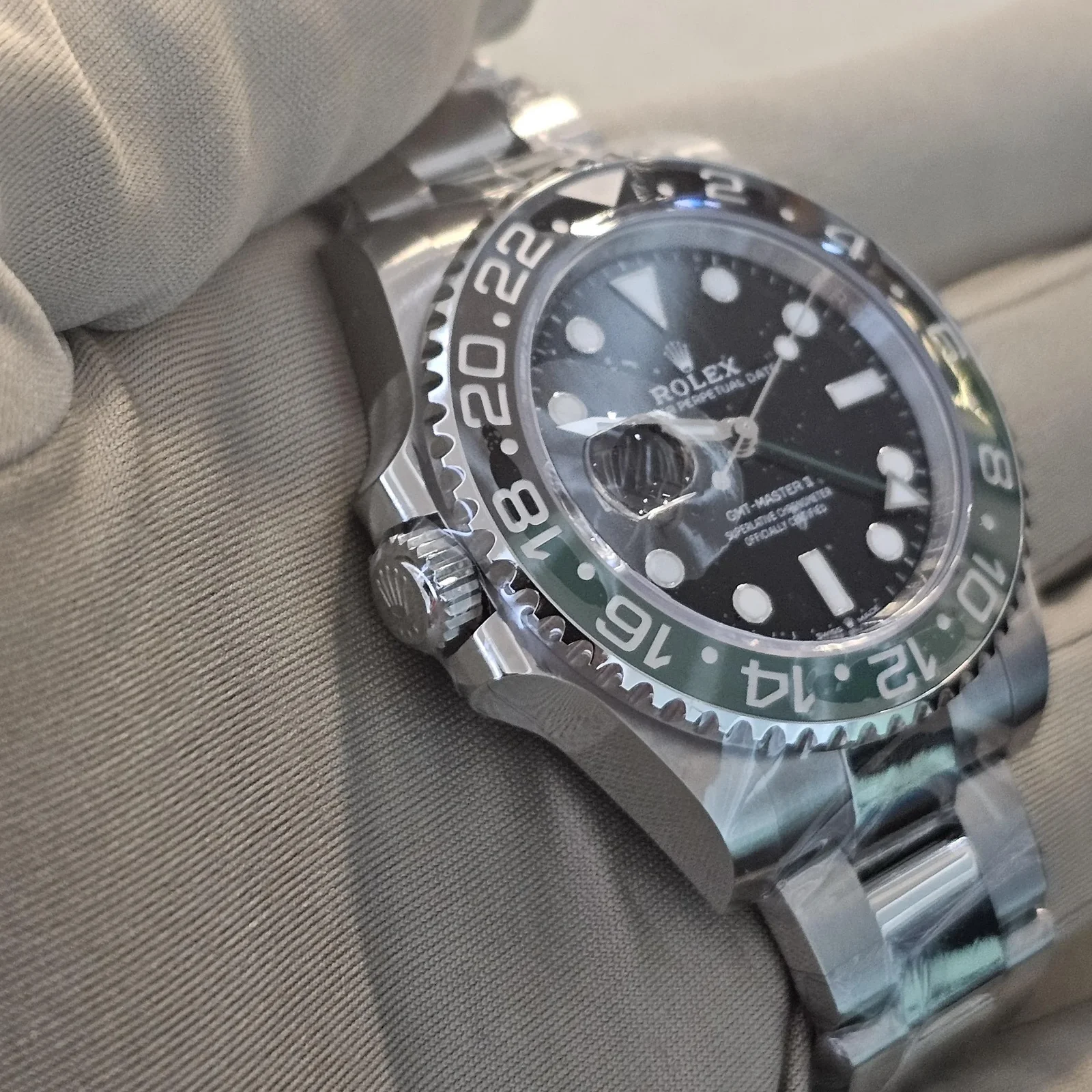 Thumb GMT-Master II Stainless Steel / VTNR / Oyster