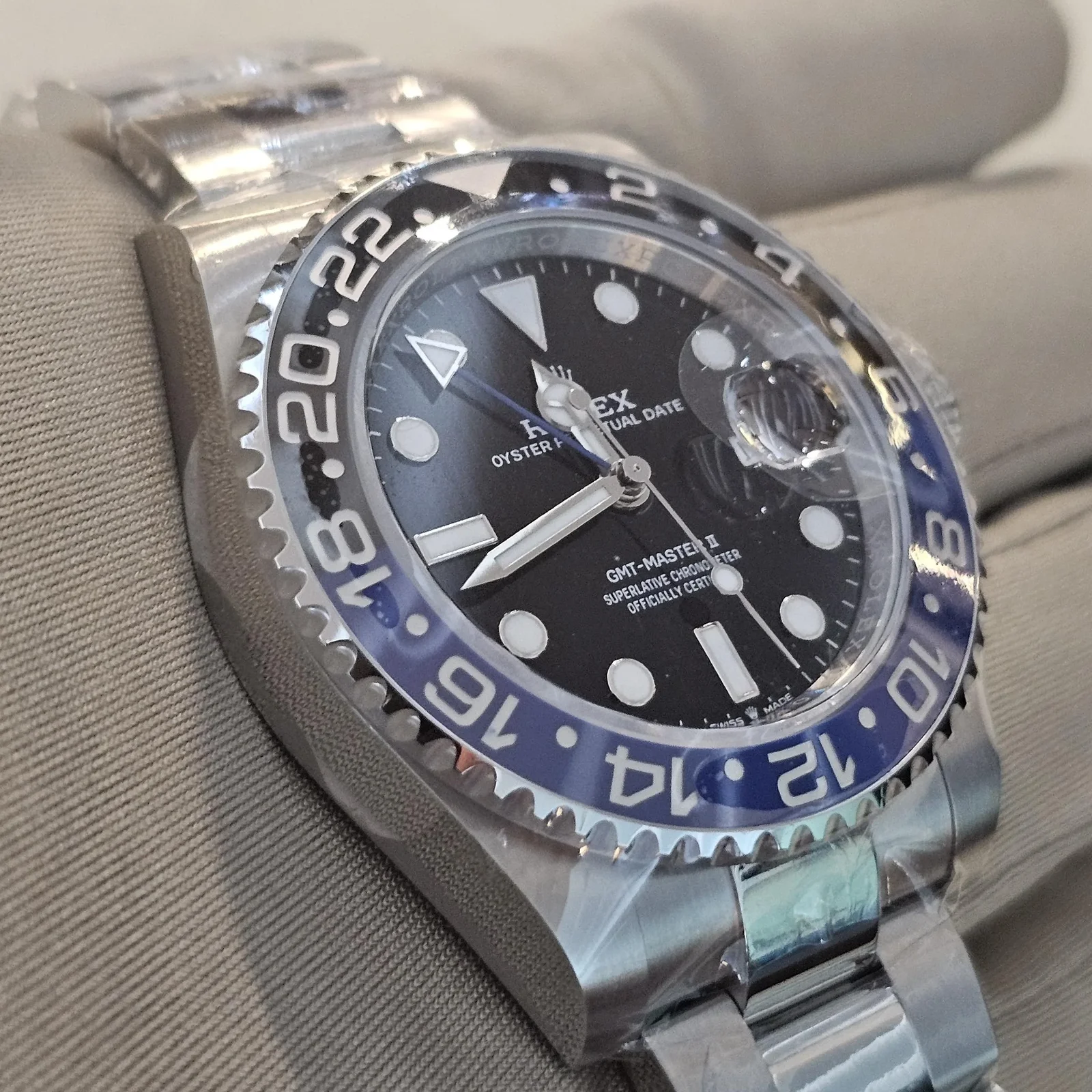 Thumb GMT-Master II Stainless Steel / BLNR / Oyster