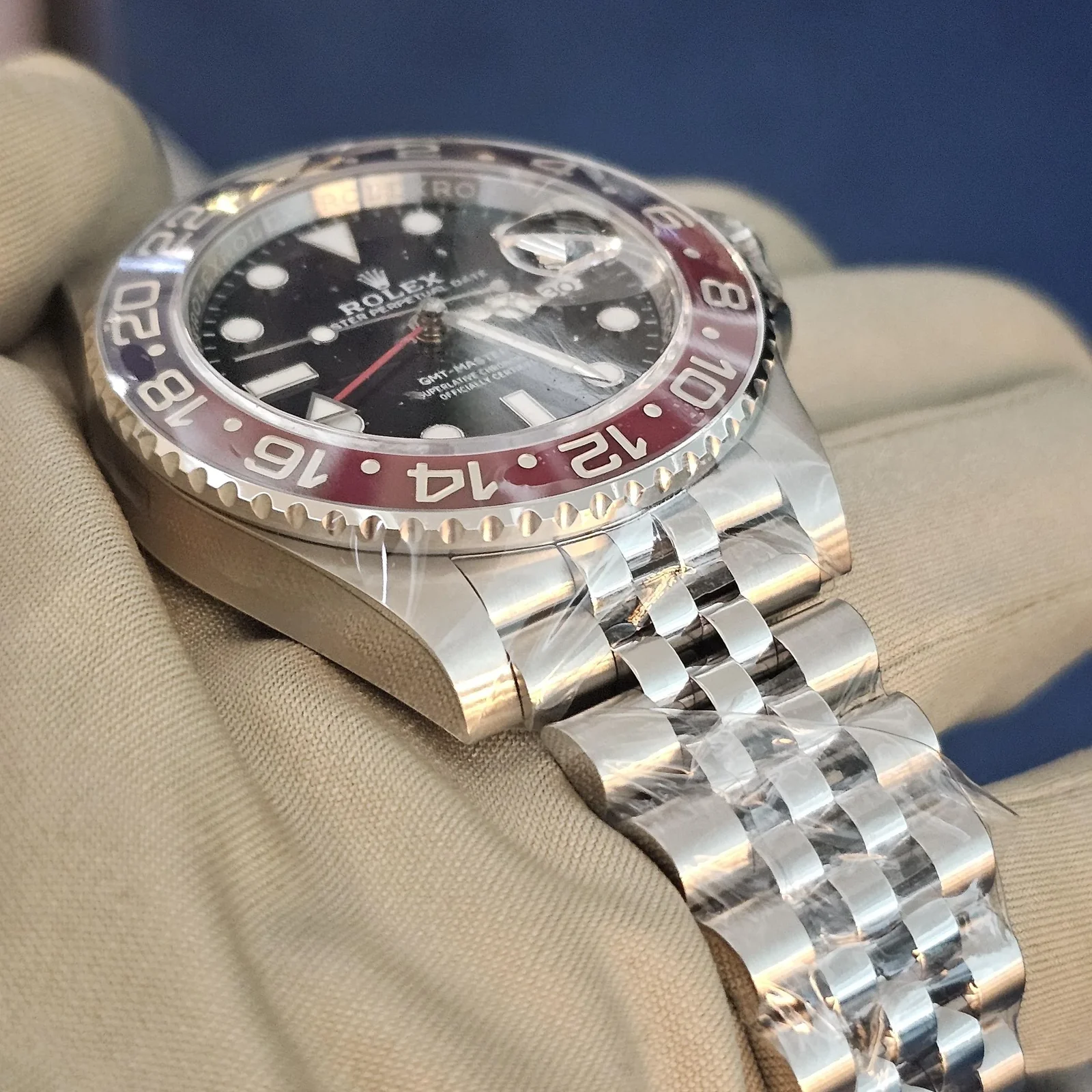 Thumb GMT-Master II Stainless Steel / BLRO / Jubilee