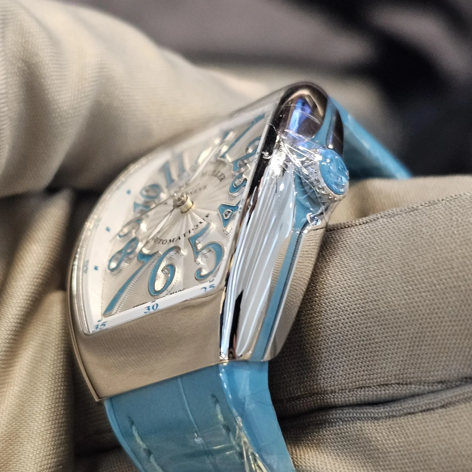 Thumb Vanguard 32 Stainless Steel / Silver - Blue