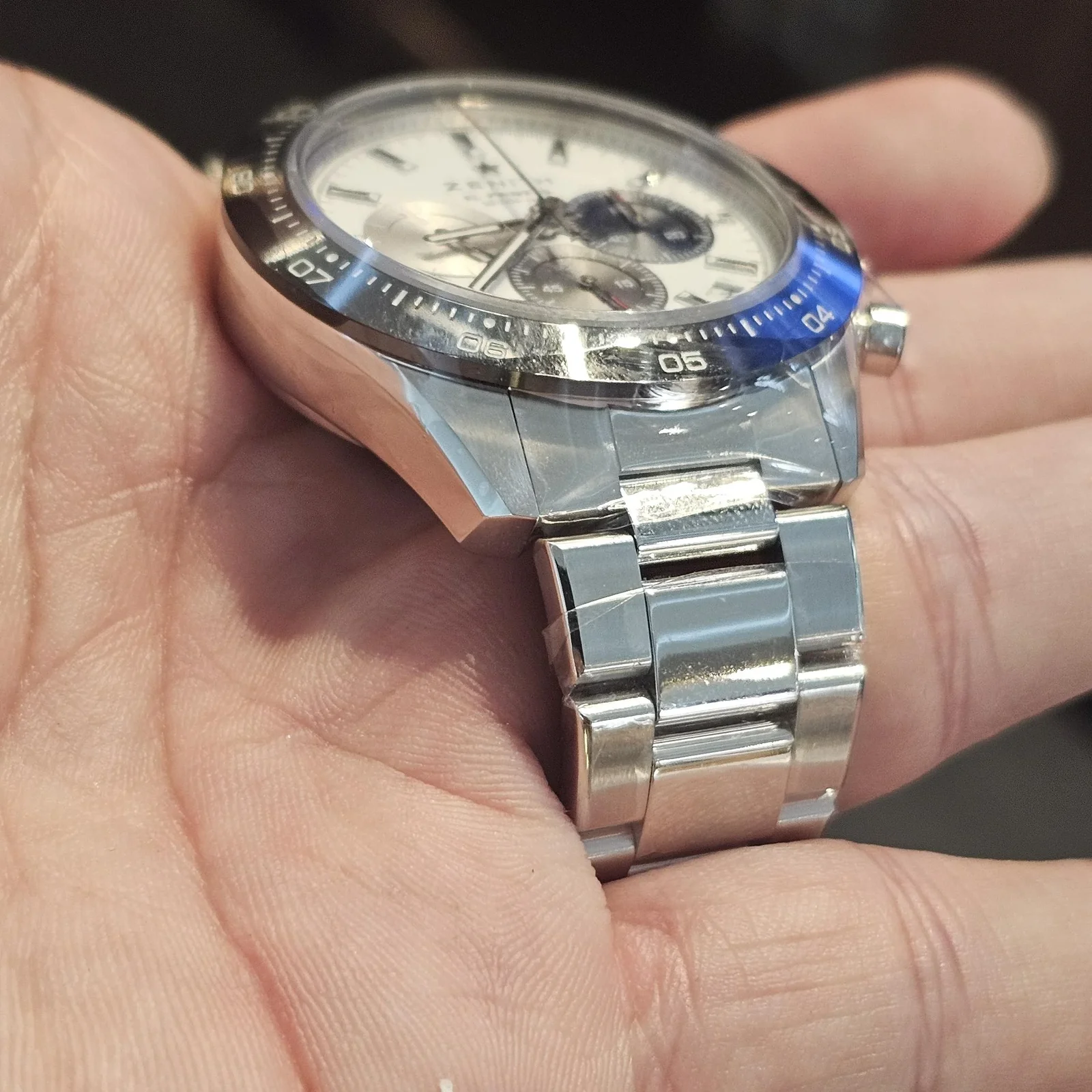 Thumb Chronomaster Sport Stainless Steel / Silver / Bracelet