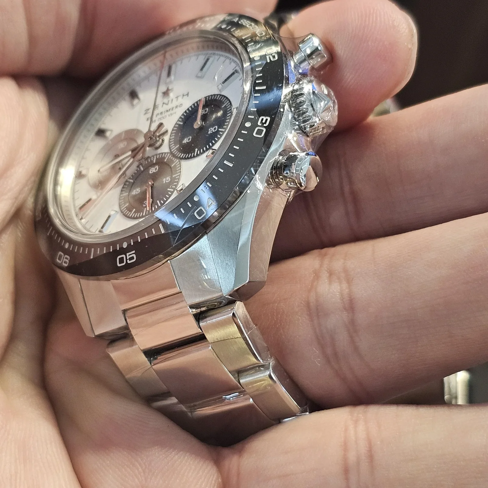 Thumb Chronomaster Sport Stainless Steel / Silver / Bracelet