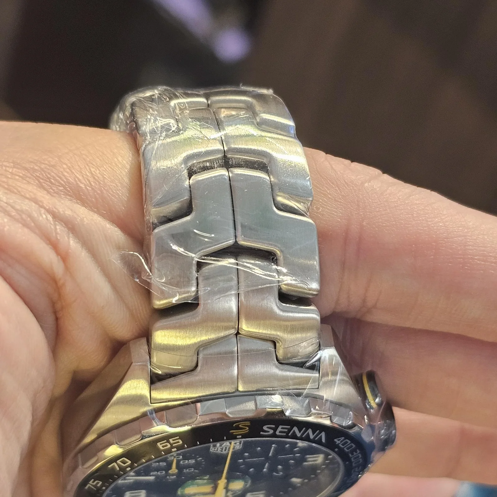 Thumb Formula 1 Chronograph X Senna Stainless Steel / Black