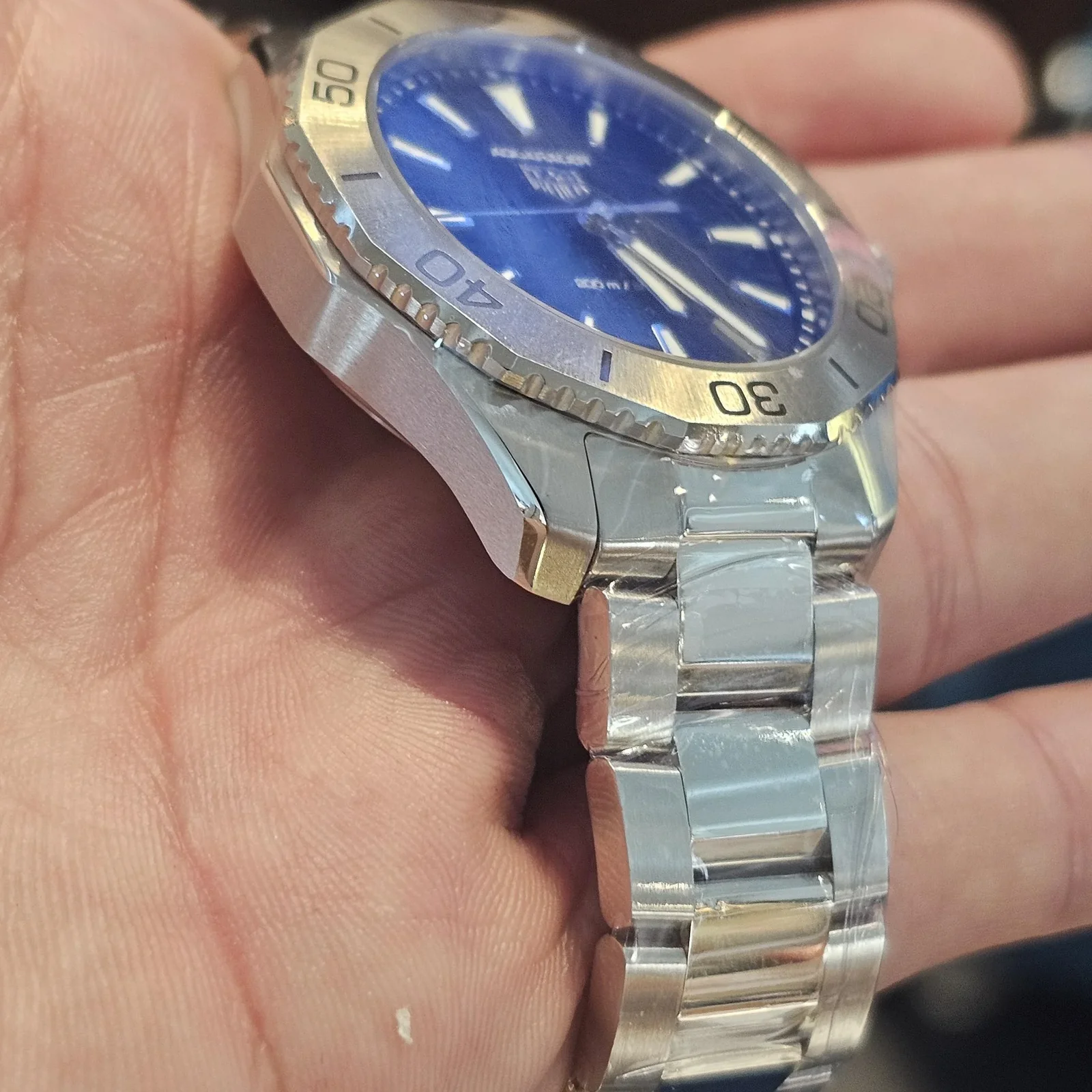 Thumb Aquaracer Professional 200 Quartz 40 Stainless Steel / Black
