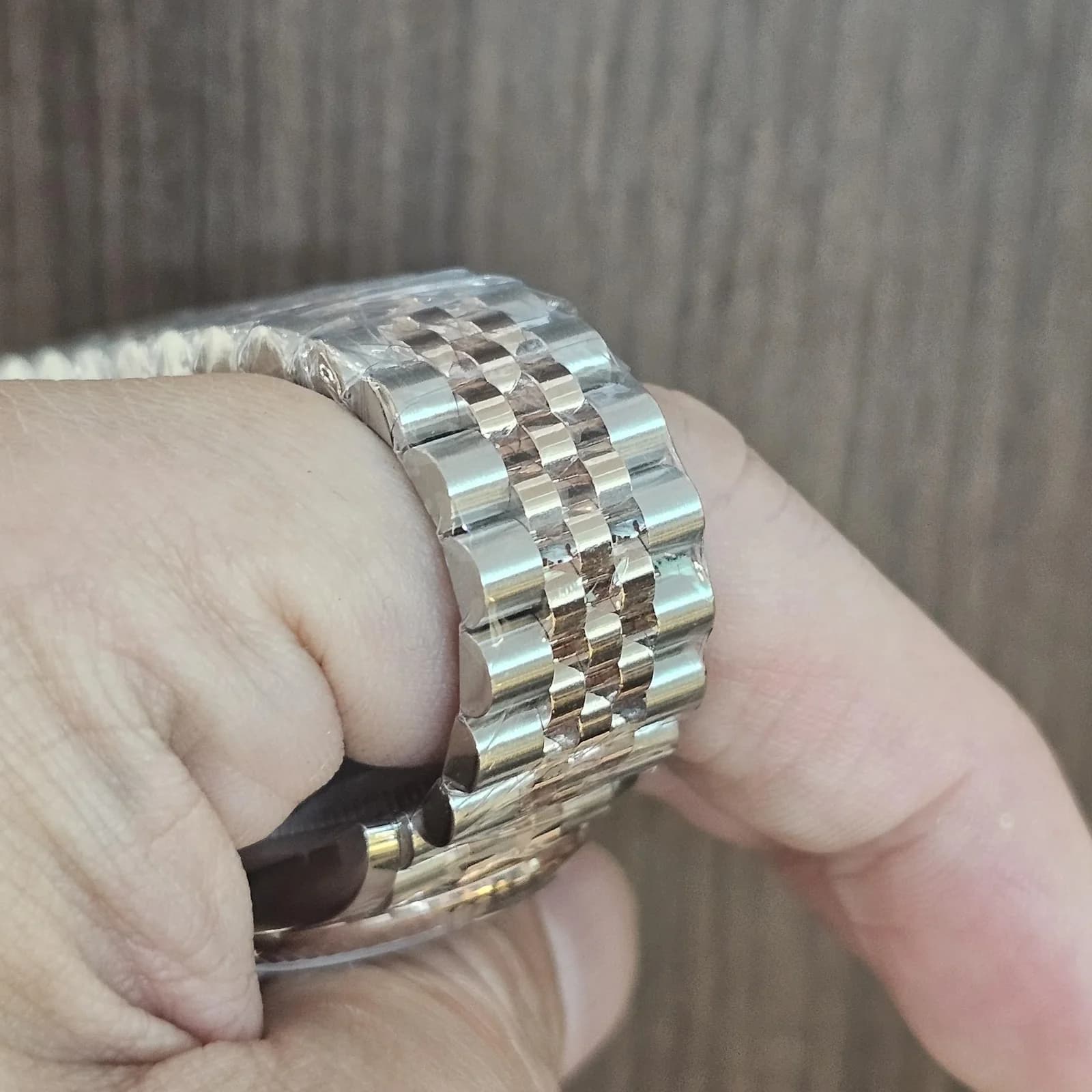 Thumb Datejust 31 Stainless Steel/ Rose Gold / Fluted / Grey - Roman / Jubilee