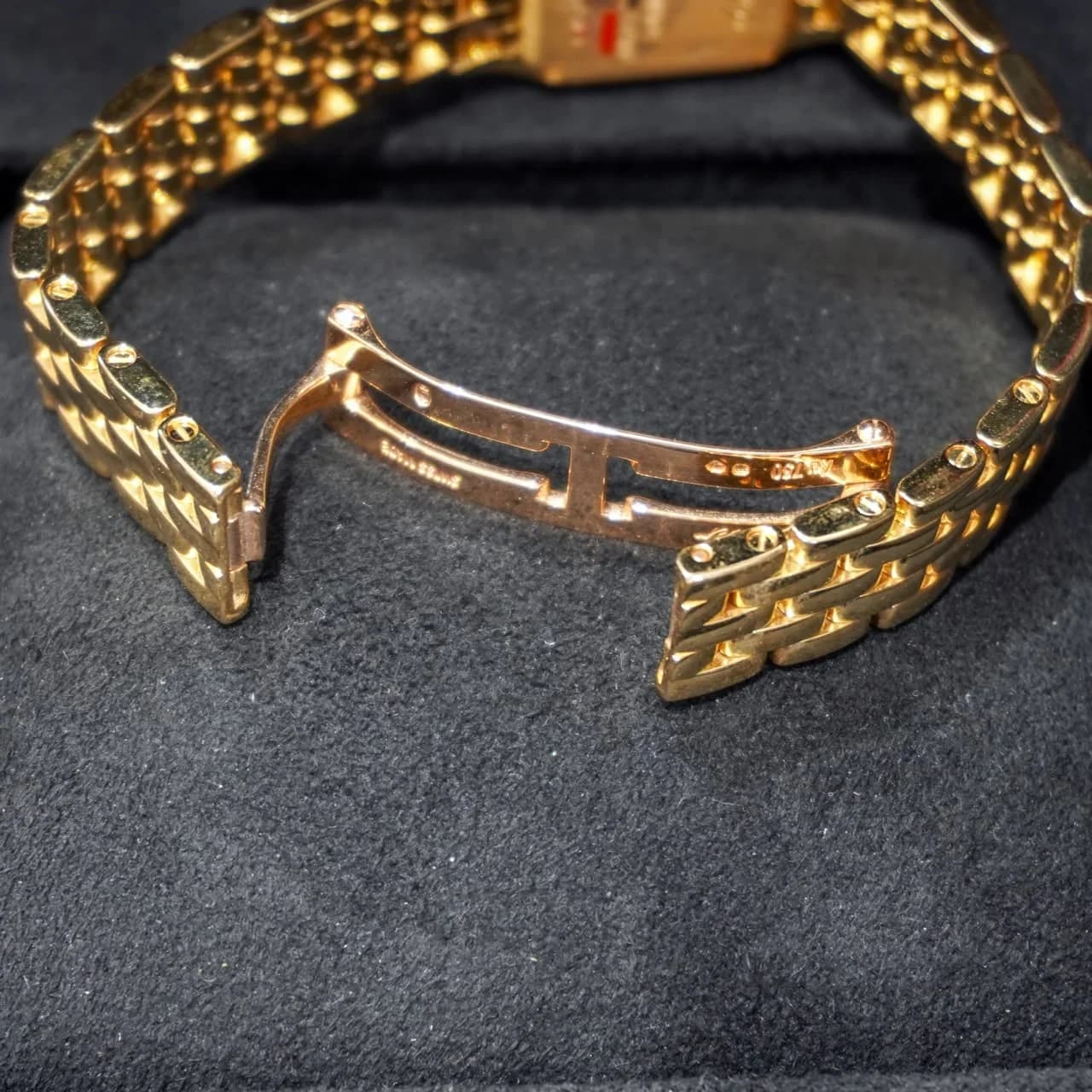Thumb Panthere Small Yellow Gold / White / Diamond-Bezel