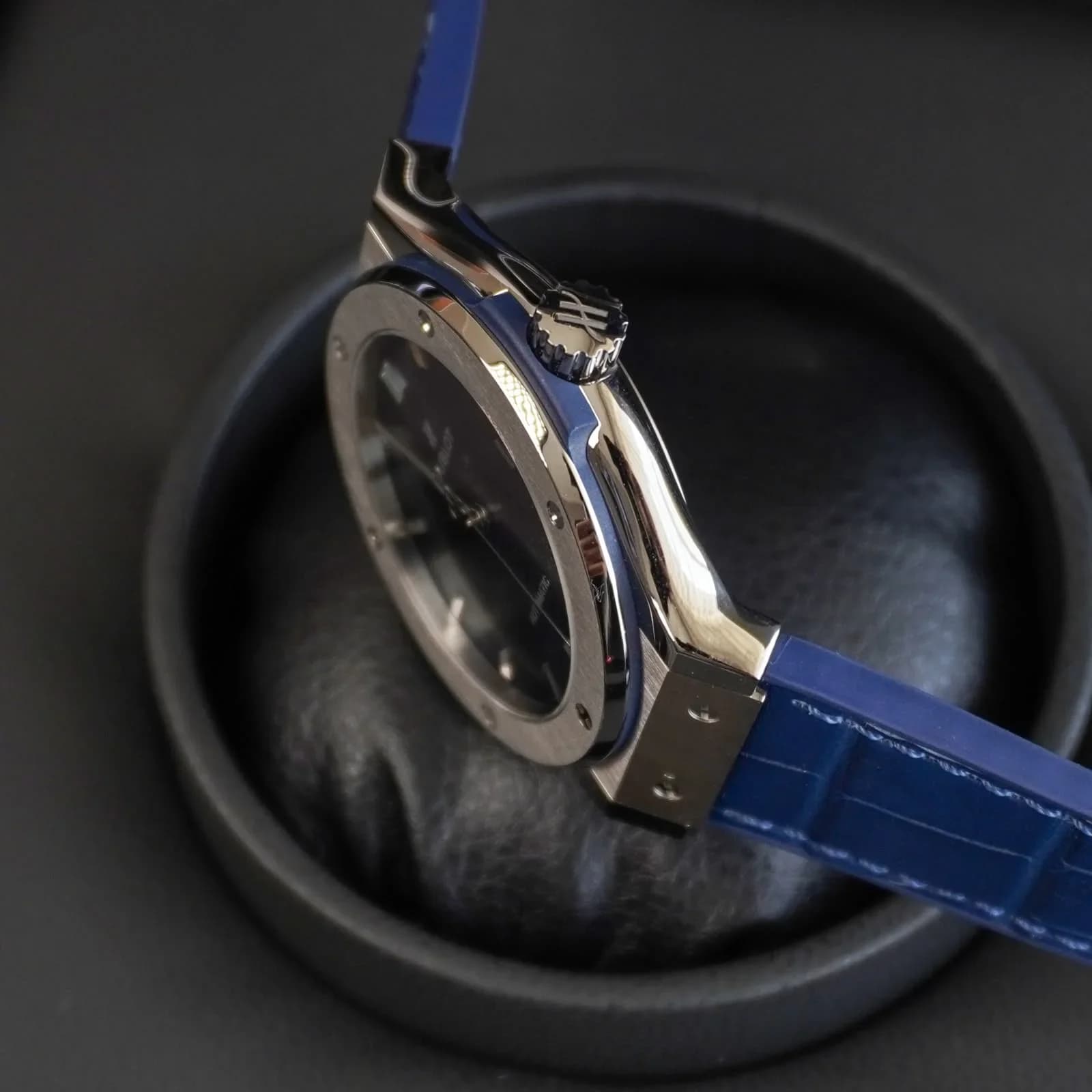 Thumb Classic Fusion 42 Titanium / Blue / Rubber