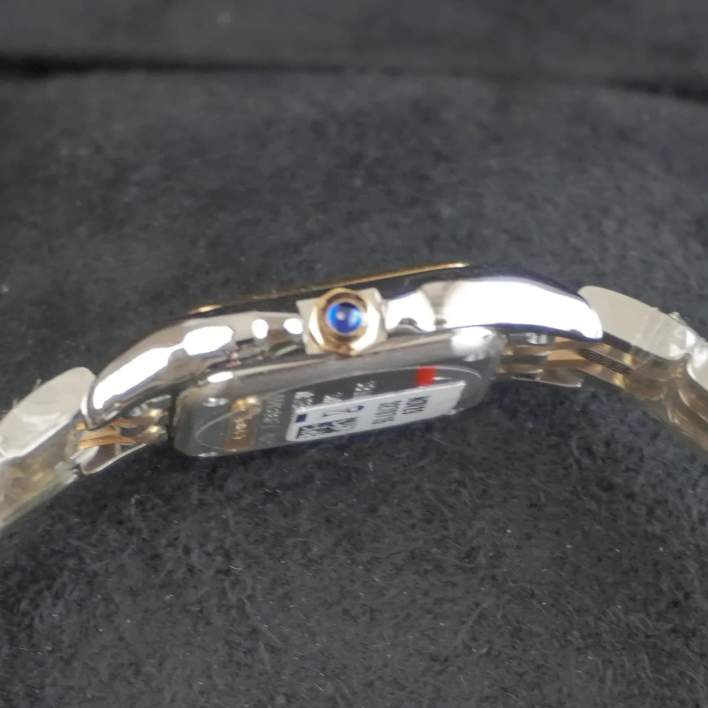 Thumb Panthere Small Stainless Steel - Yellow Gold / White