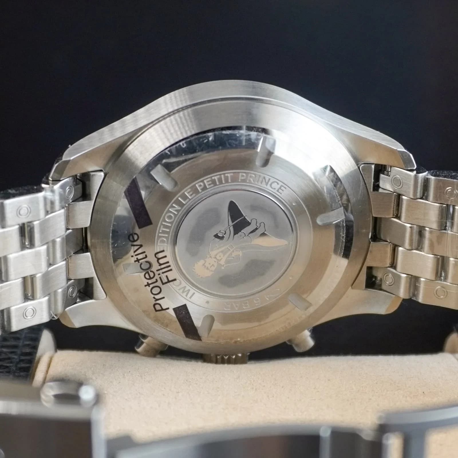 Thumb Pilot's Watch Chronograph Stainless Steel / Le Petit Prince / Bracelet