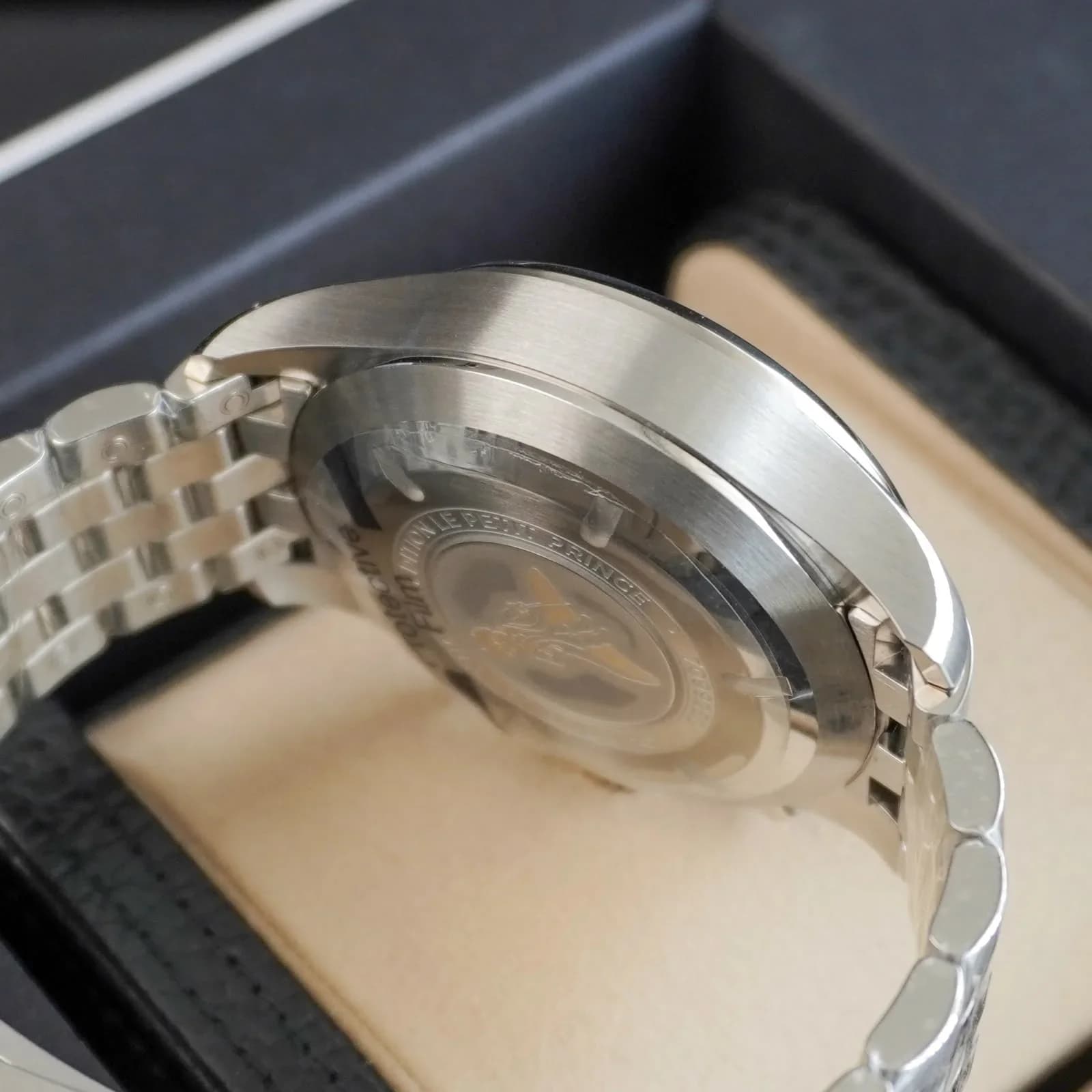 Thumb Pilot's Watch Chronograph Stainless Steel / Le Petit Prince / Bracelet