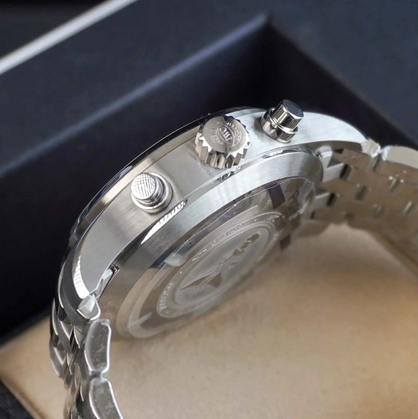 Thumb Pilot's Watch Chronograph Stainless Steel / Le Petit Prince / Bracelet