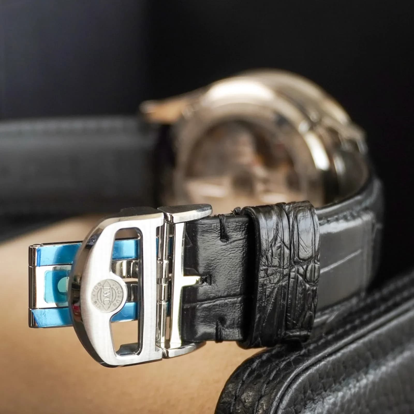 Thumb Portugieser Chronograph Stainless Steel / Blue