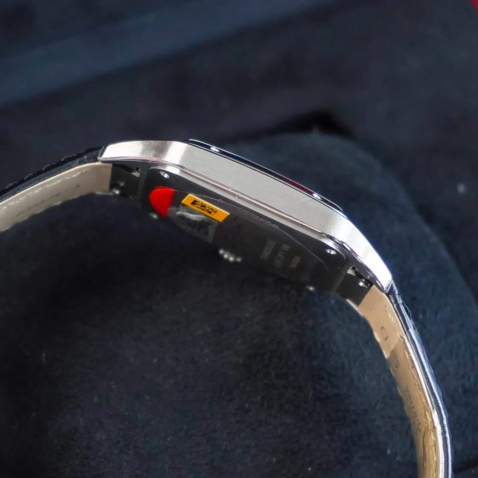 Thumb Santos Dumont Stainless Steel / Black Lacquer