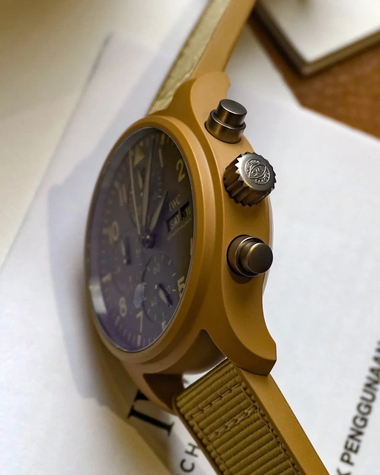 Thumb Pilot's Watch Chronograph 41 Top Gun Mojave Desert
