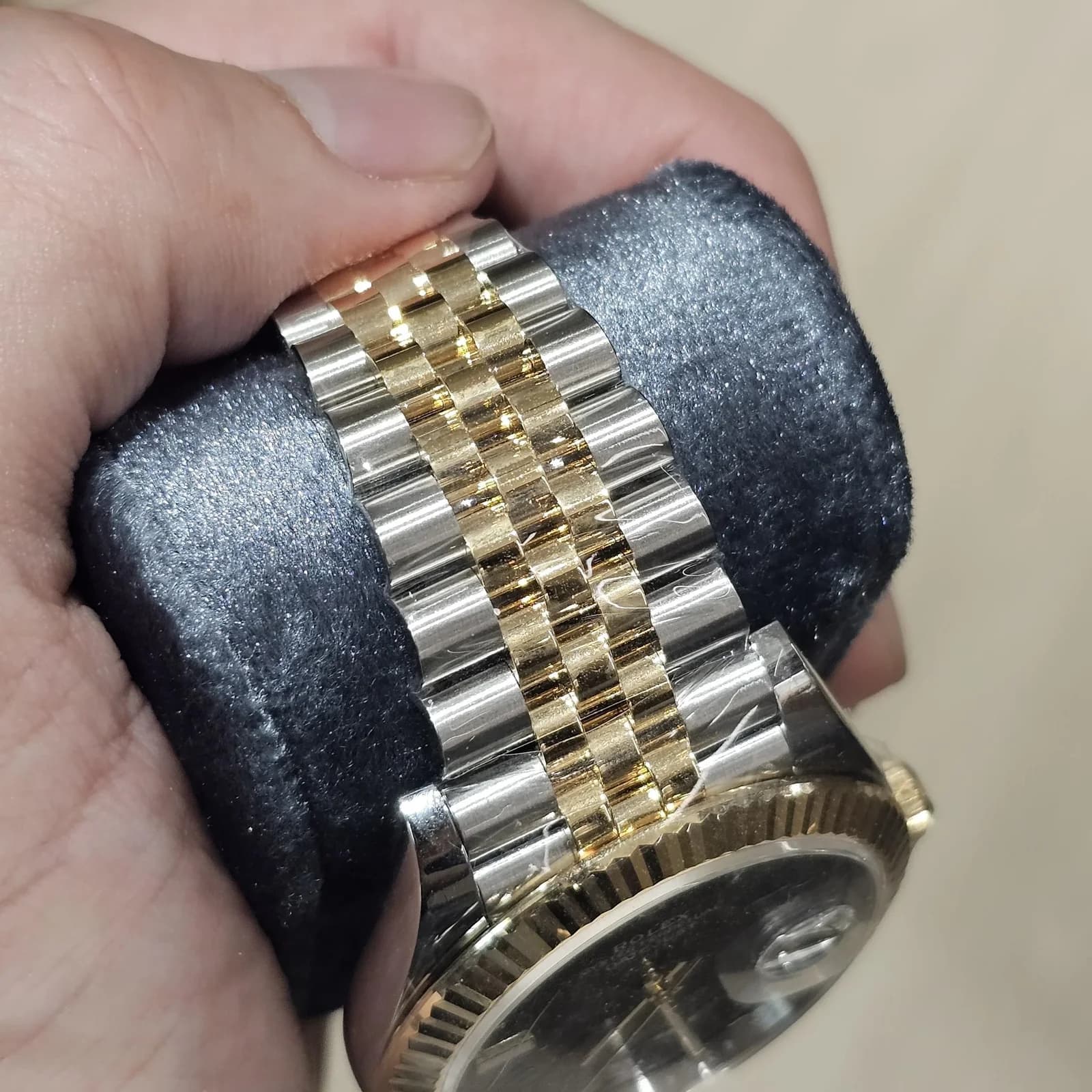 Thumb Datejust 41 Rolesor Yellow Fluted / Jubilee / Slate - Roman