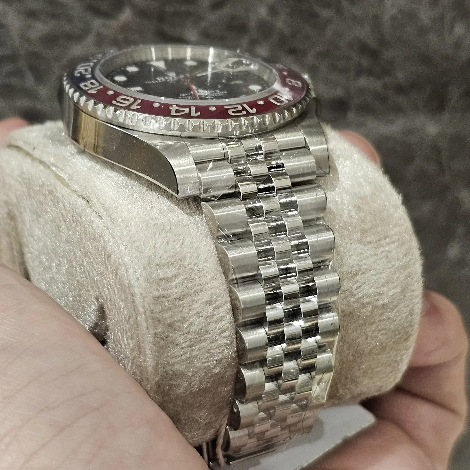 Thumb GMT-Master II Stainless Steel / BLRO / Jubilee