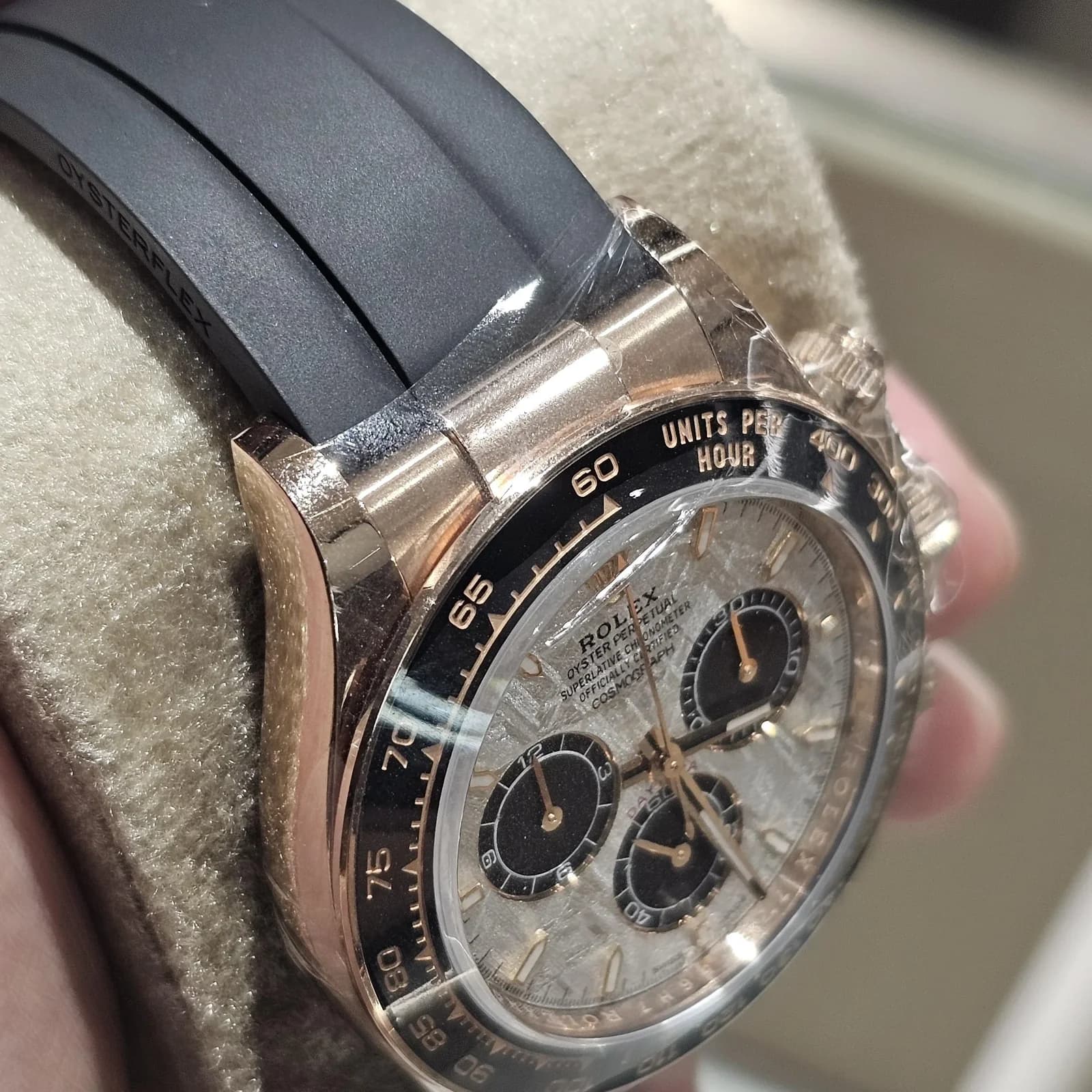 Thumb Cosmograph Daytona Everose - Cerachrom / Meteorite / Oysterflex