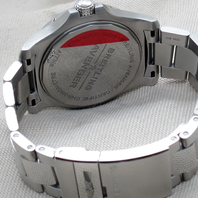 Thumb Avenger Automatic 43 Stainless Steel / Blue / Bracelet