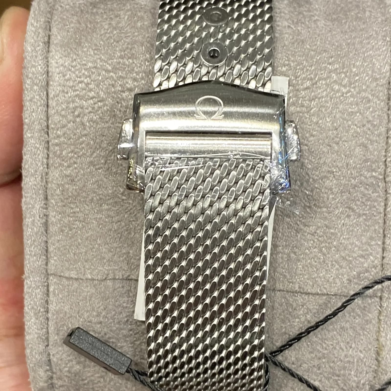 Thumb Seamaster Diver 300M Stainless Steel / Grey