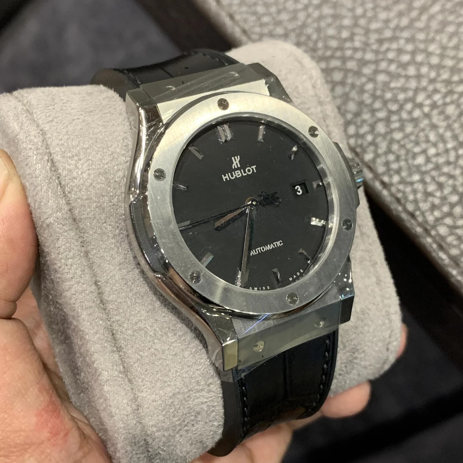 Thumb Classic Fusion 42 Titanium / Black / Rubber