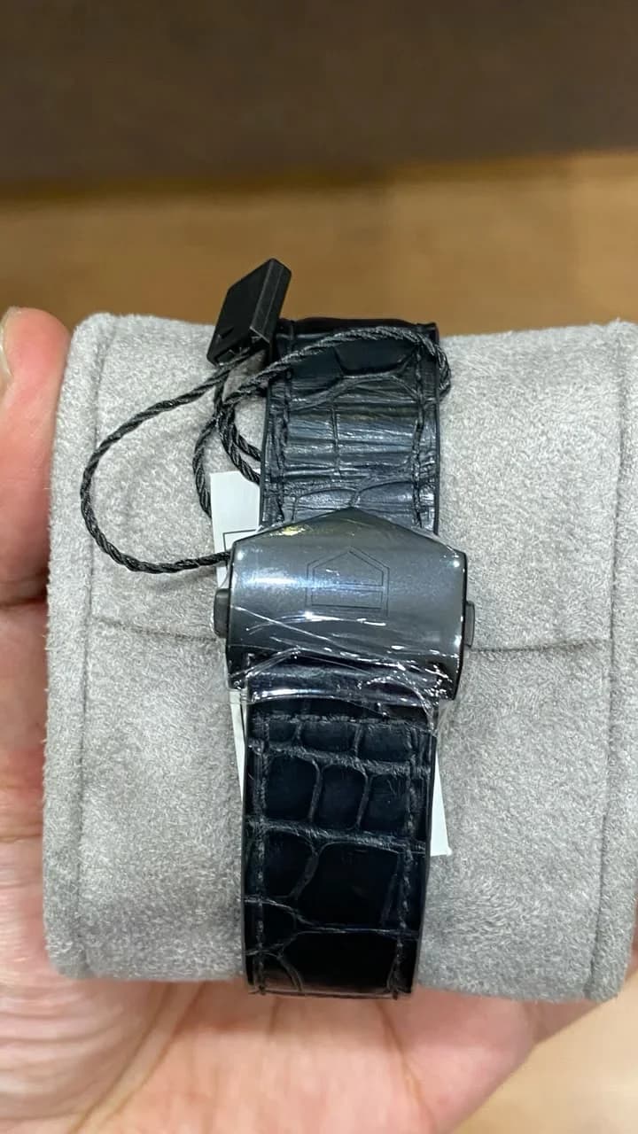 Thumb Monaco Calibre Heuer 02 Titanium DLC / Black