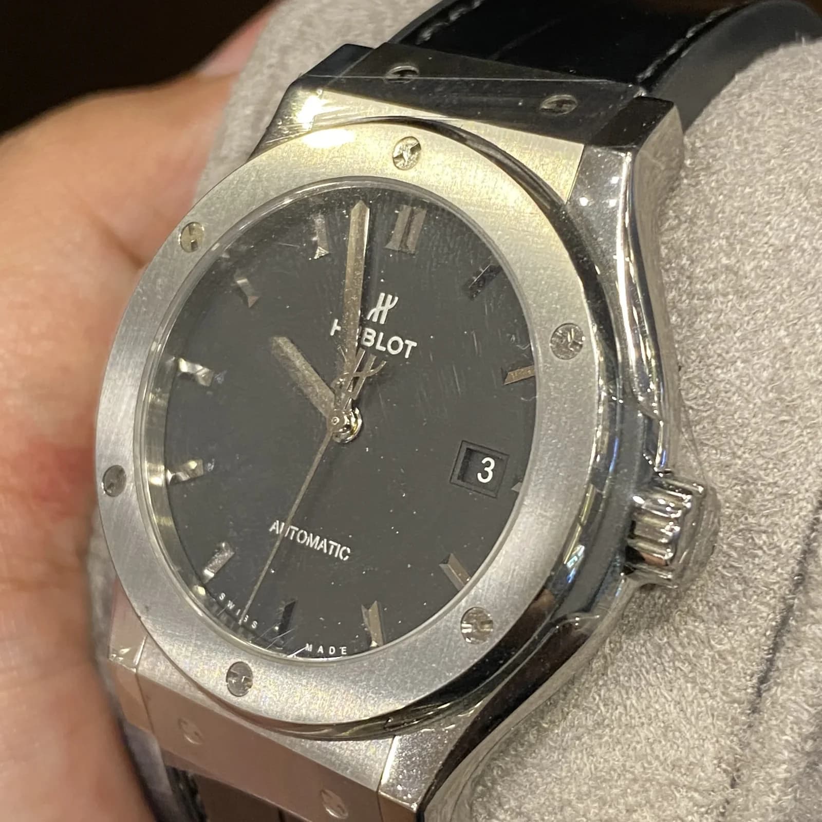 Thumb Classic Fusion 42 Titanium / Black / Rubber
