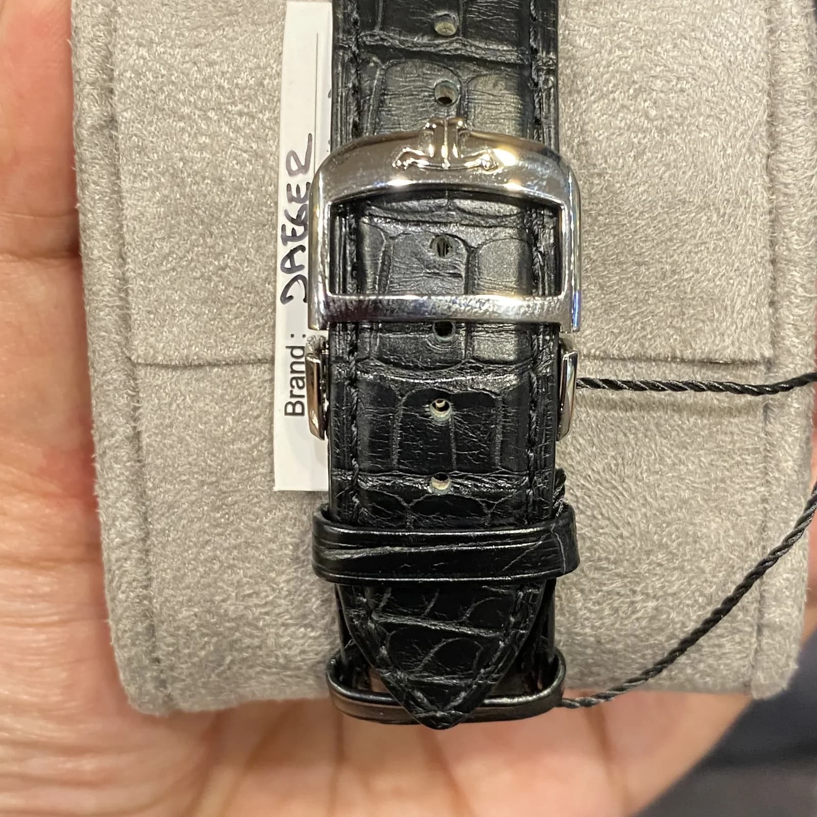 Thumb Master Ultra Thin Réserve de Marche Stainless Steel / Silver / Alligator