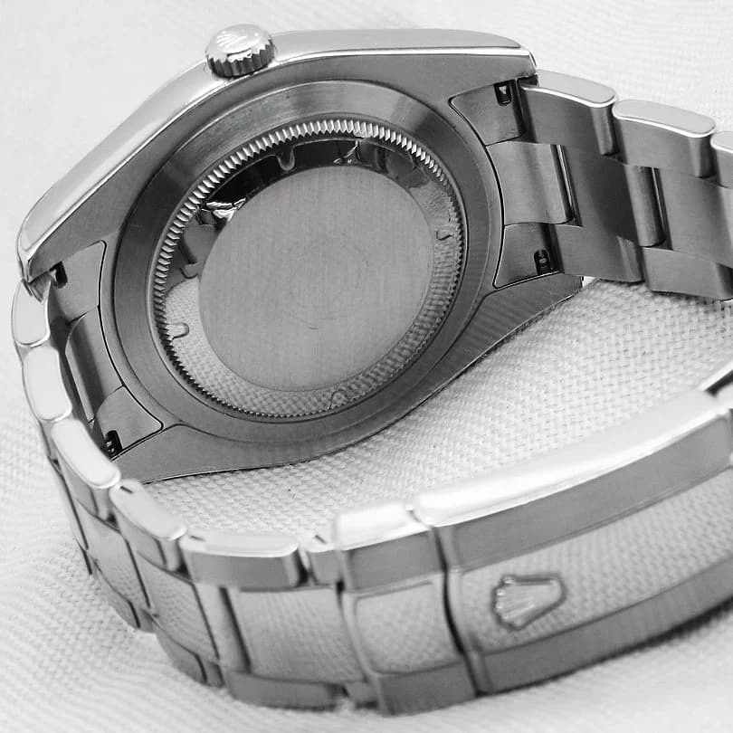 Thumb Datejust II Fluted Rhodium