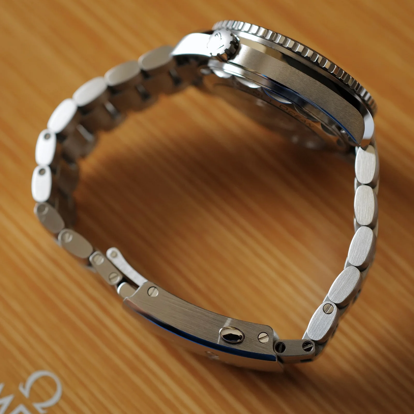 Thumb Seamaster Planet Ocean 600M Co-Axial 39.5 Master Chronometer Stainless Steel / Blue / Bracelet
