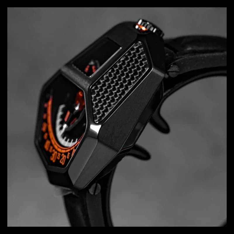 Thumb COBRA 'CARBON BLACK' LEATHER STRAP LIMITED EDITION (2023)