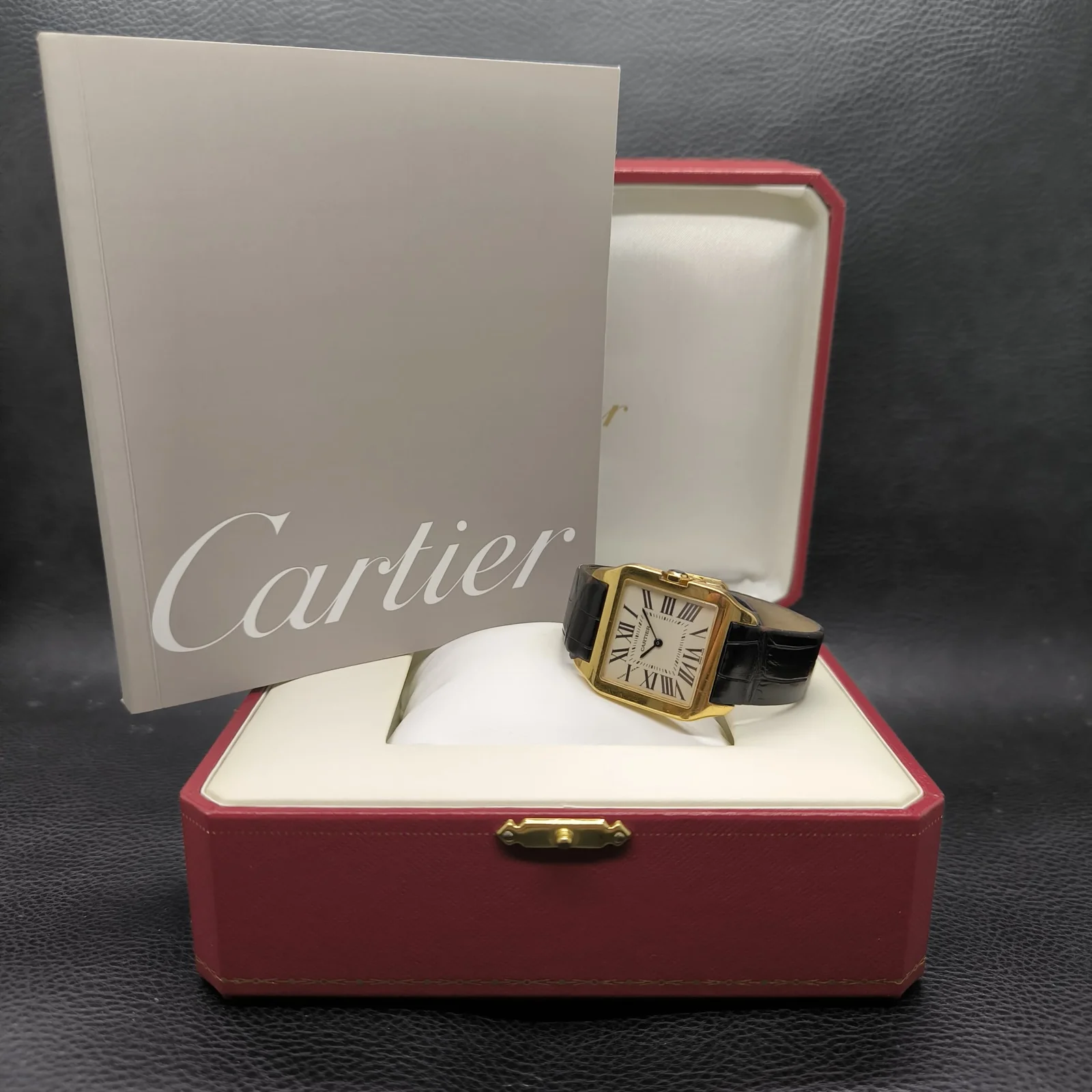 Thumb Santos Dumont Quartz Yellow Gold