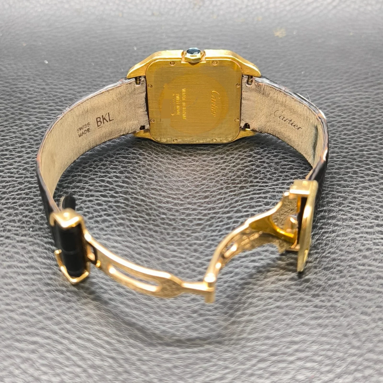 Thumb Santos Dumont Quartz Yellow Gold