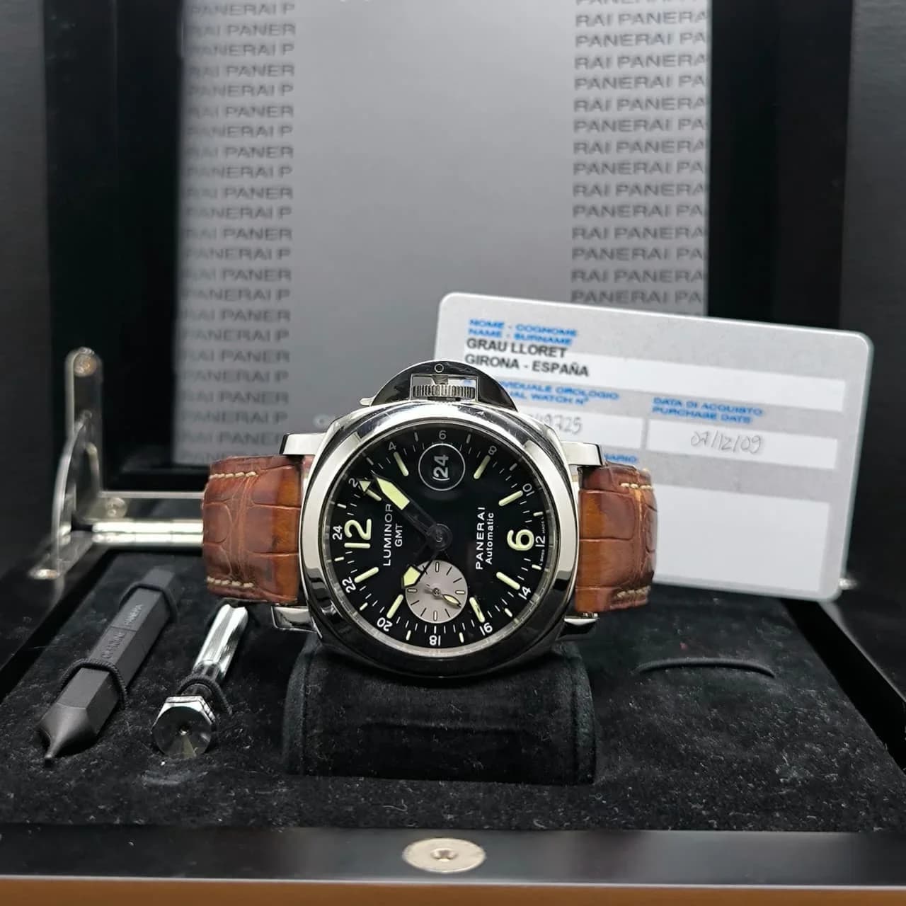 Thumb Luminor GMT Automatic Acciaio