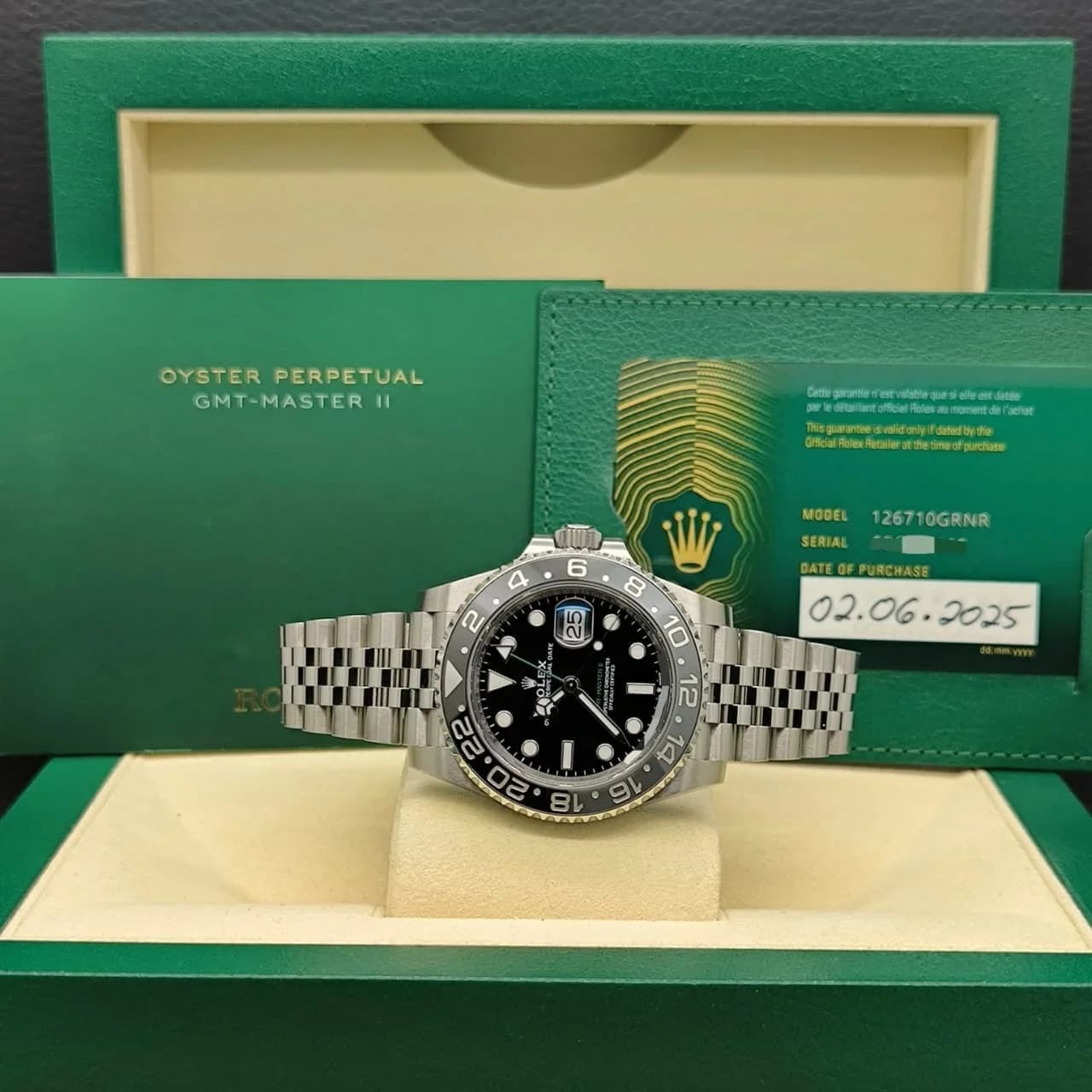Thumb GMT-Master II Stainless Steel / GRNR / Jubilee