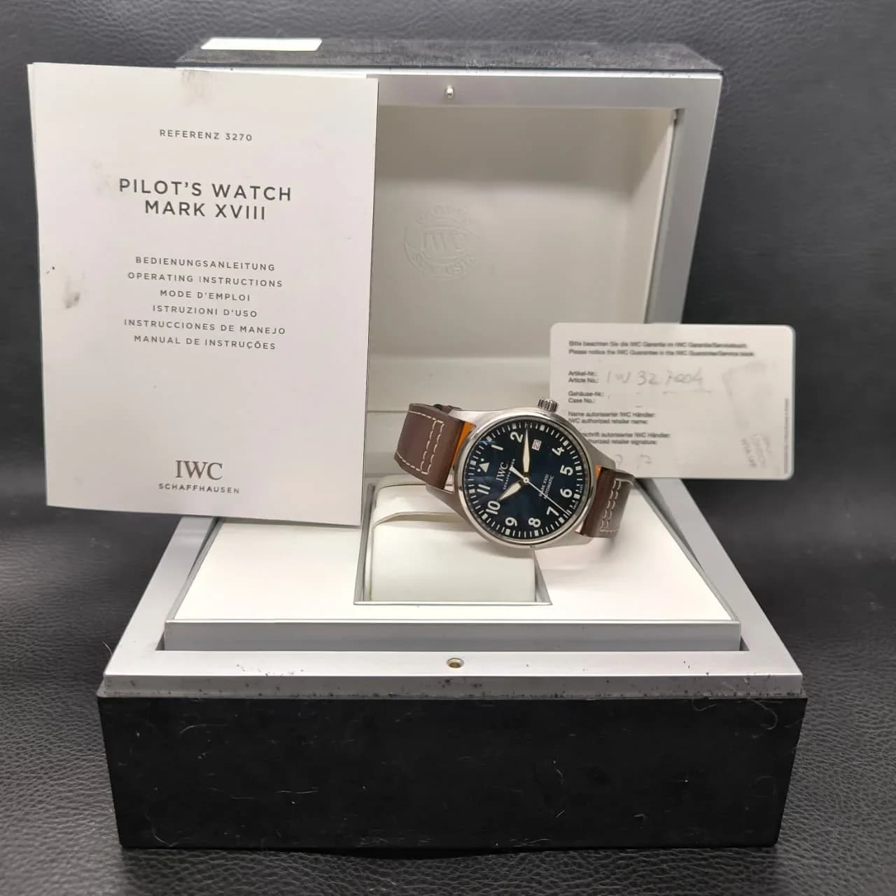 Thumb Pilot's Watch Mark XVIII Le Petit Prince