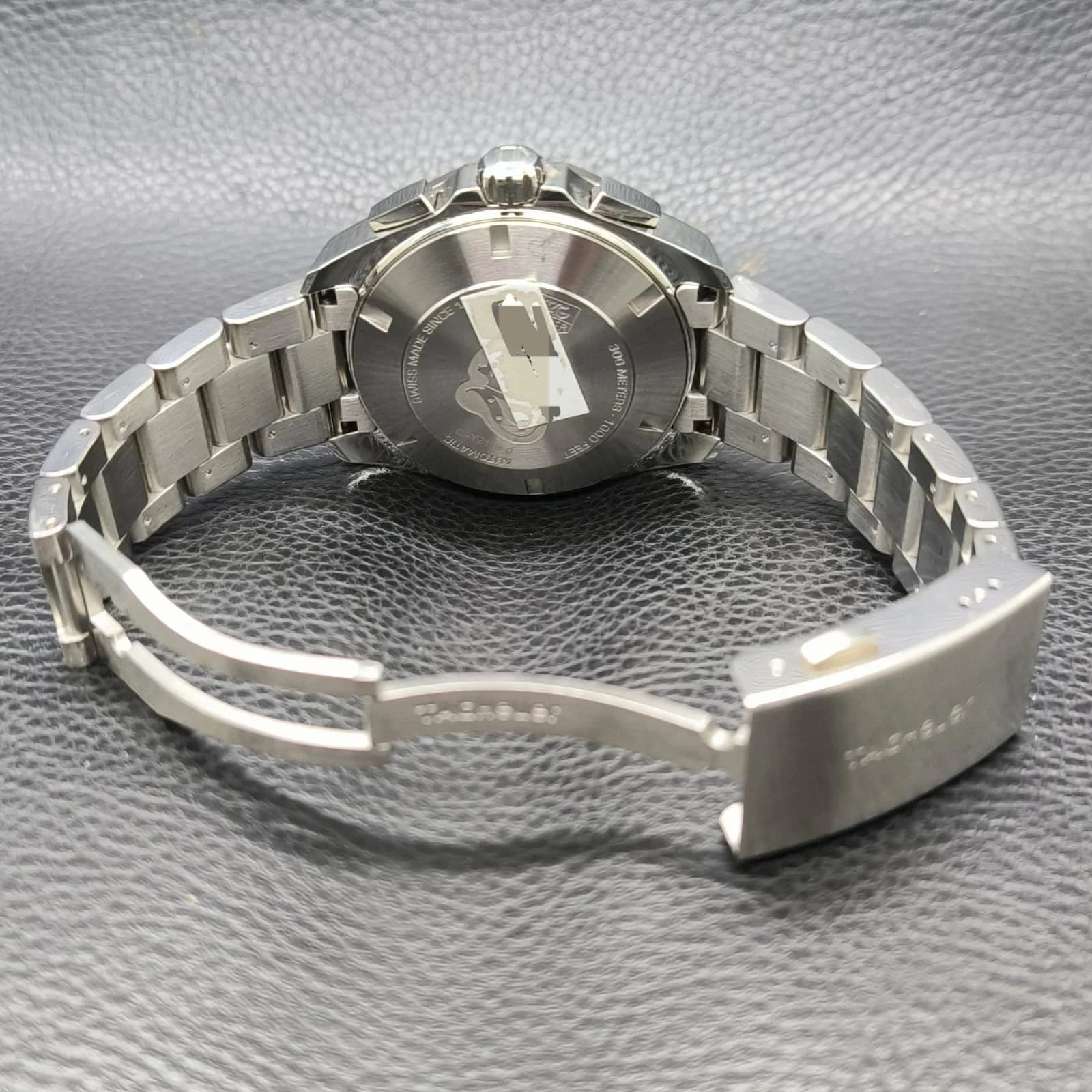 Thumb Aquaracer 300M Calibre 16 43 Stainless Steel / Blue / Bracelet