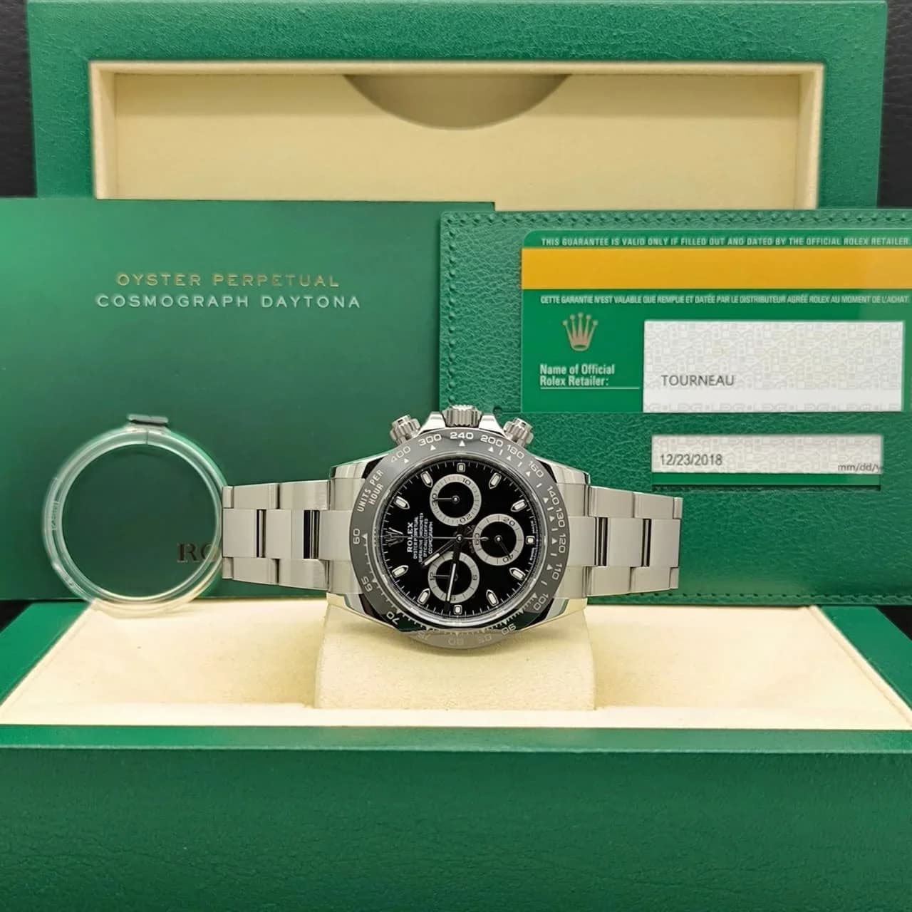 Thumb Cosmograph Daytona Steel / Cerachrom / Black