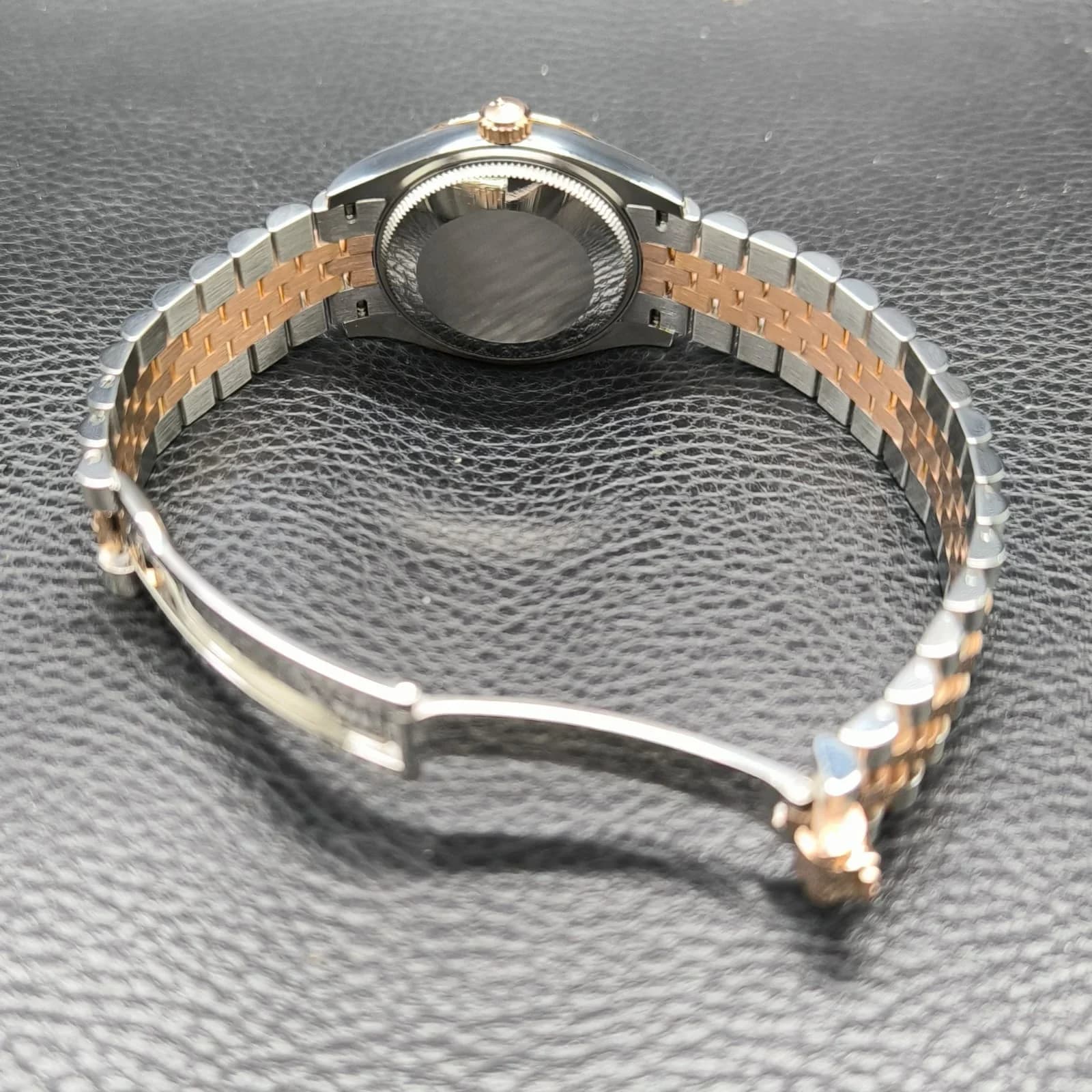 Thumb Datejust 31 Stainless Steel/ Rose Gold / Fluted / Silver - Diamond / Jubilee