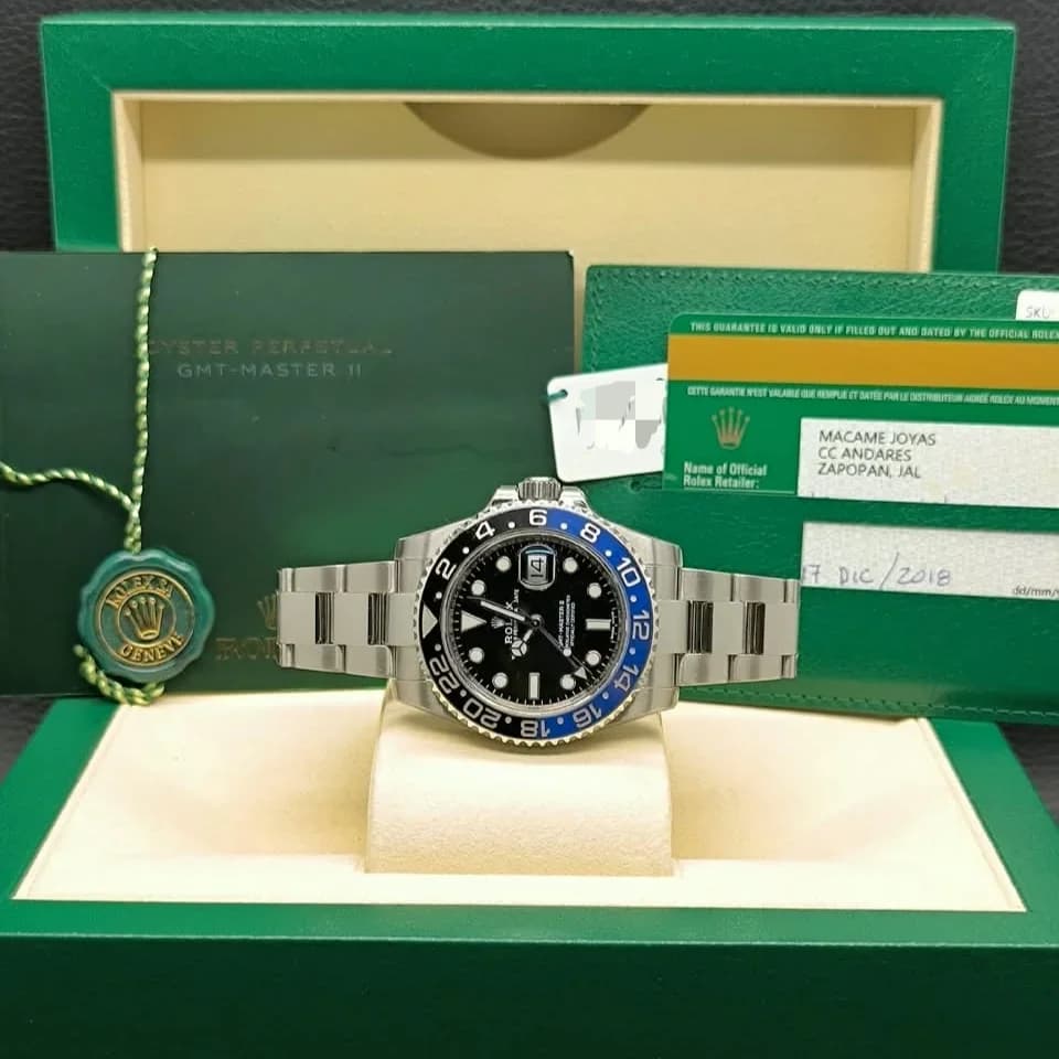 Thumb GMT-Master II Stainless Steel / BLNR