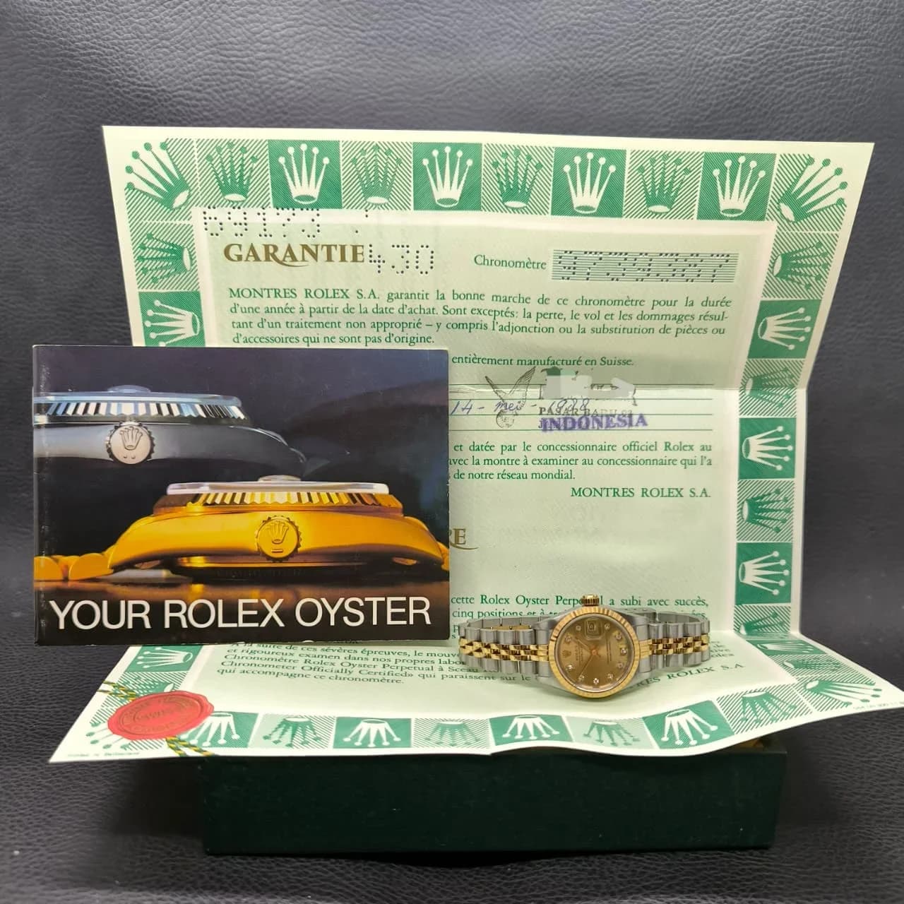 Thumb Lady-Datejust 26 Two Tone Yellow Gold / Jubilee / Champagne / Diamond