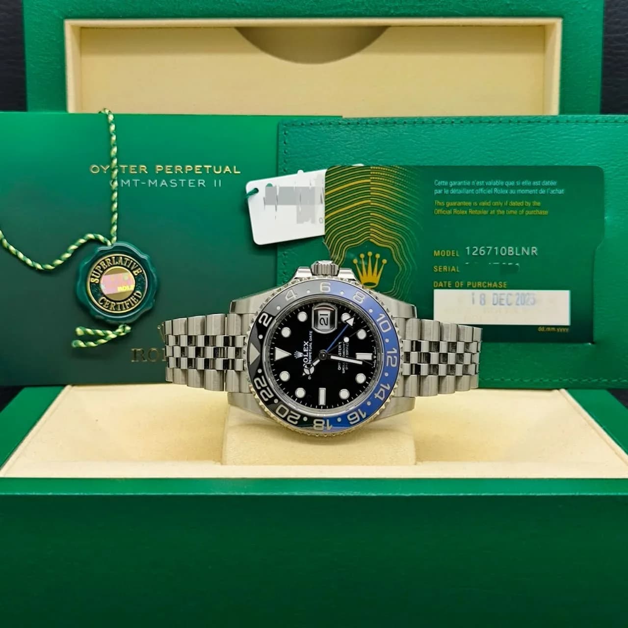 Thumb GMT-Master II Stainless Steel / BLNR / Jubilee
