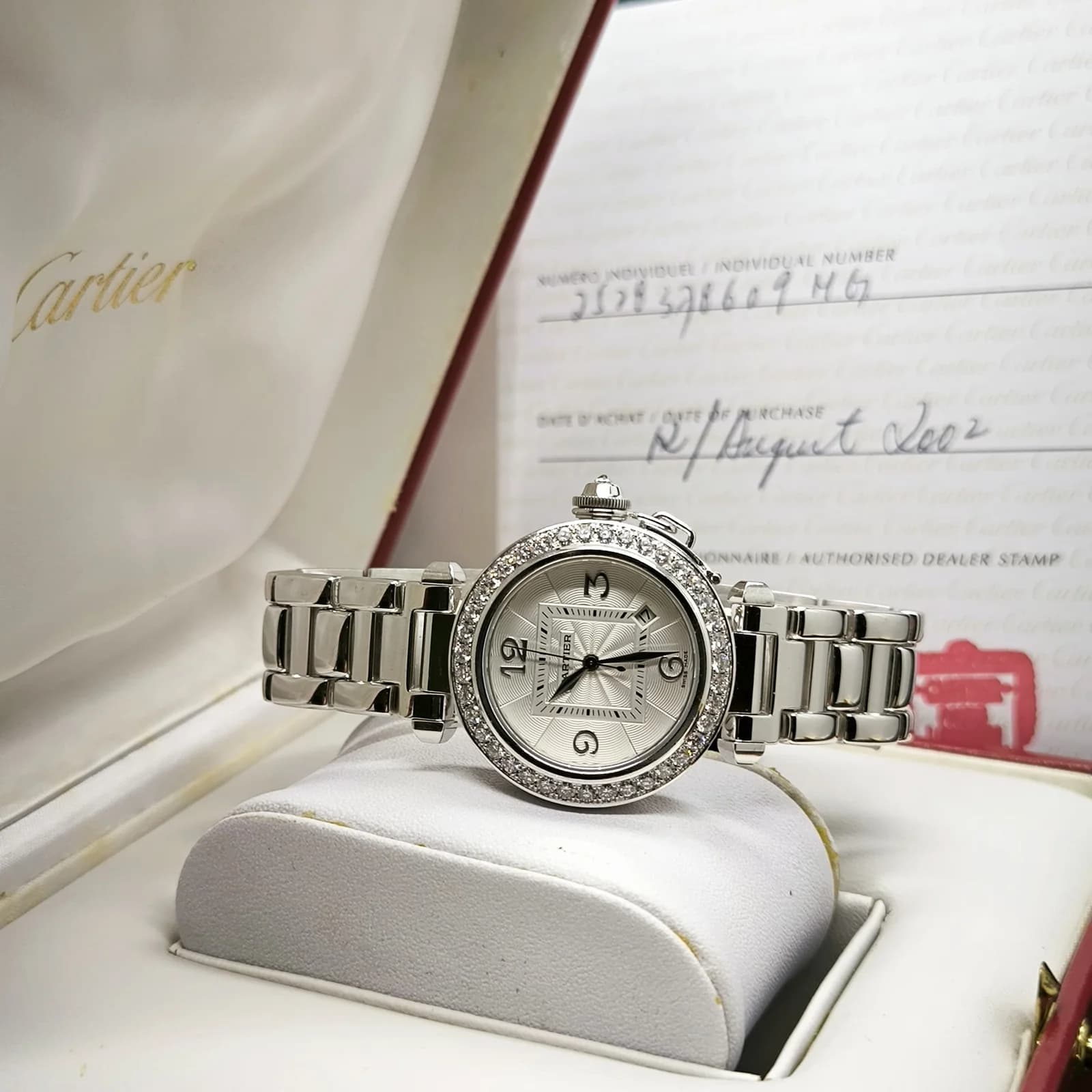 Thumb Pasha White Gold Automatic